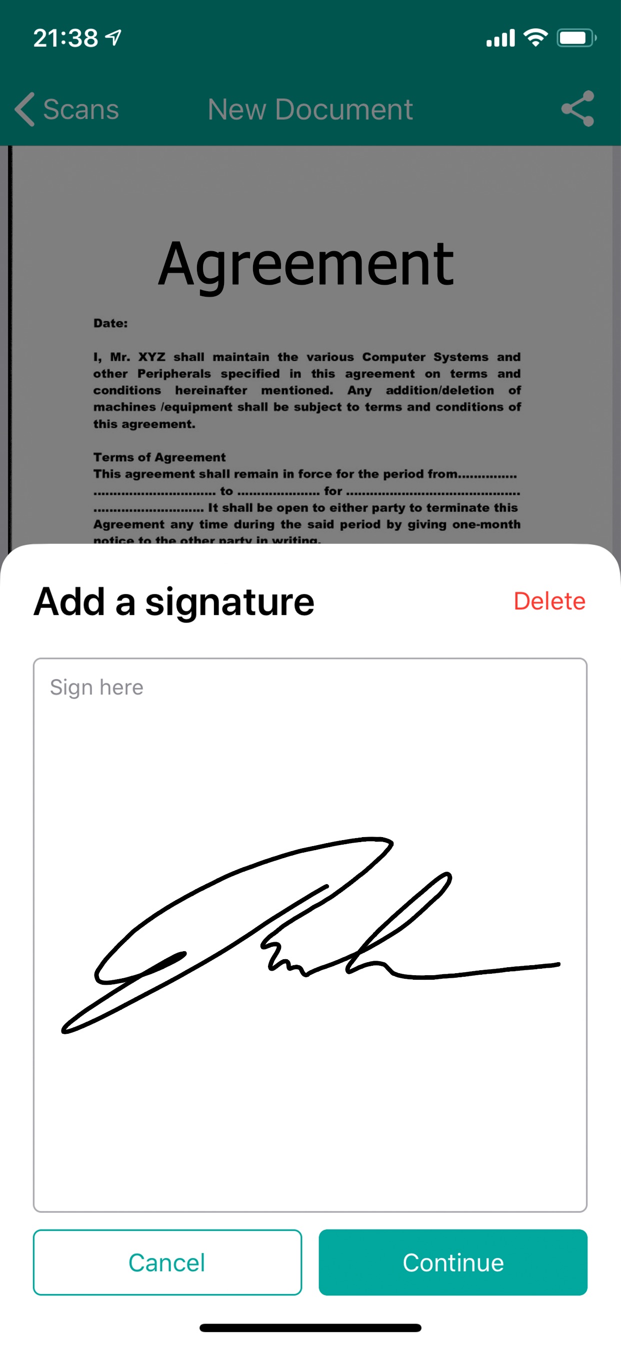 Scanner: Scan Documents App Store screenshot 1