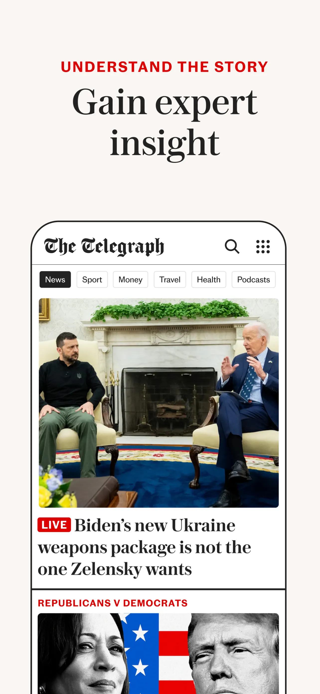 The Telegraph: UK & World News App Store screenshot 2