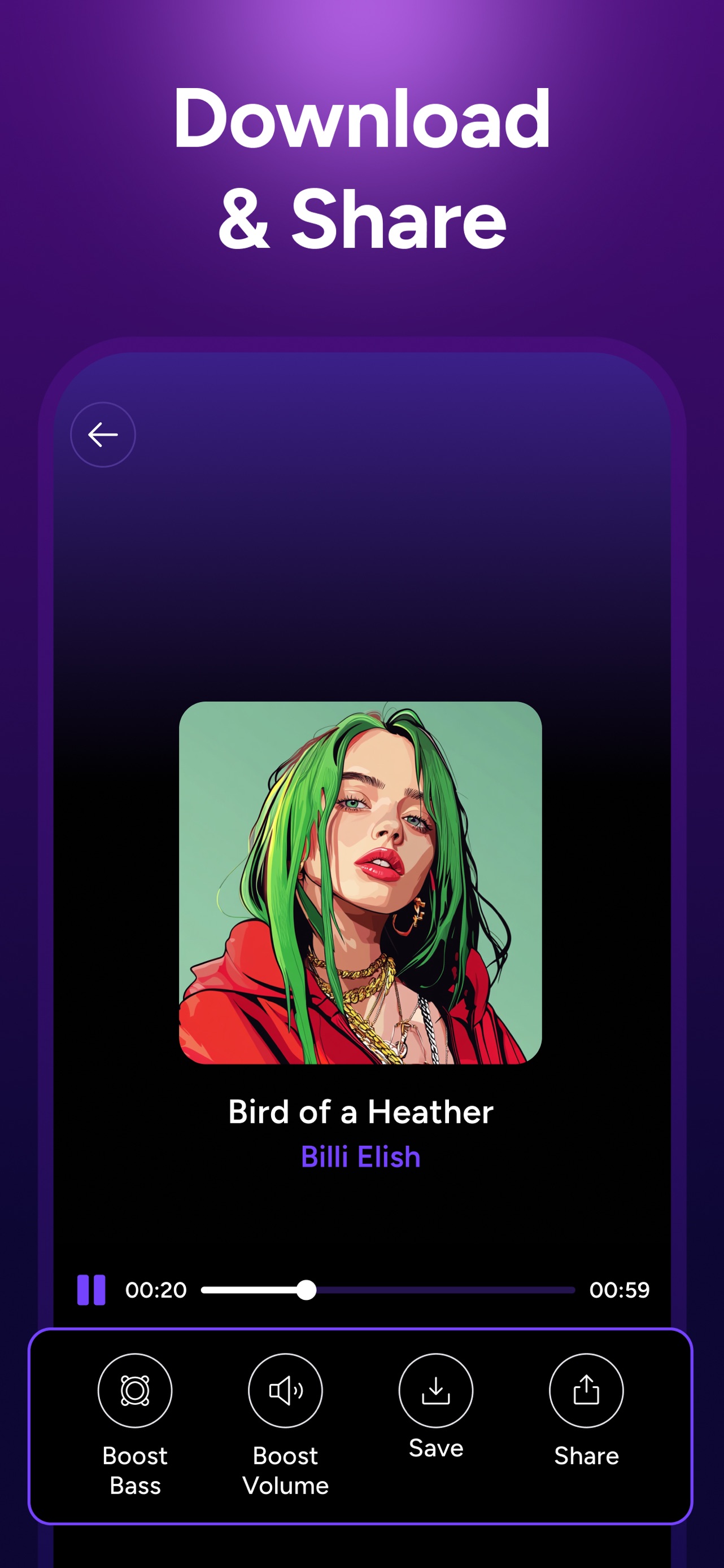 Volume Booster Bass Booster App Store screenshot 2