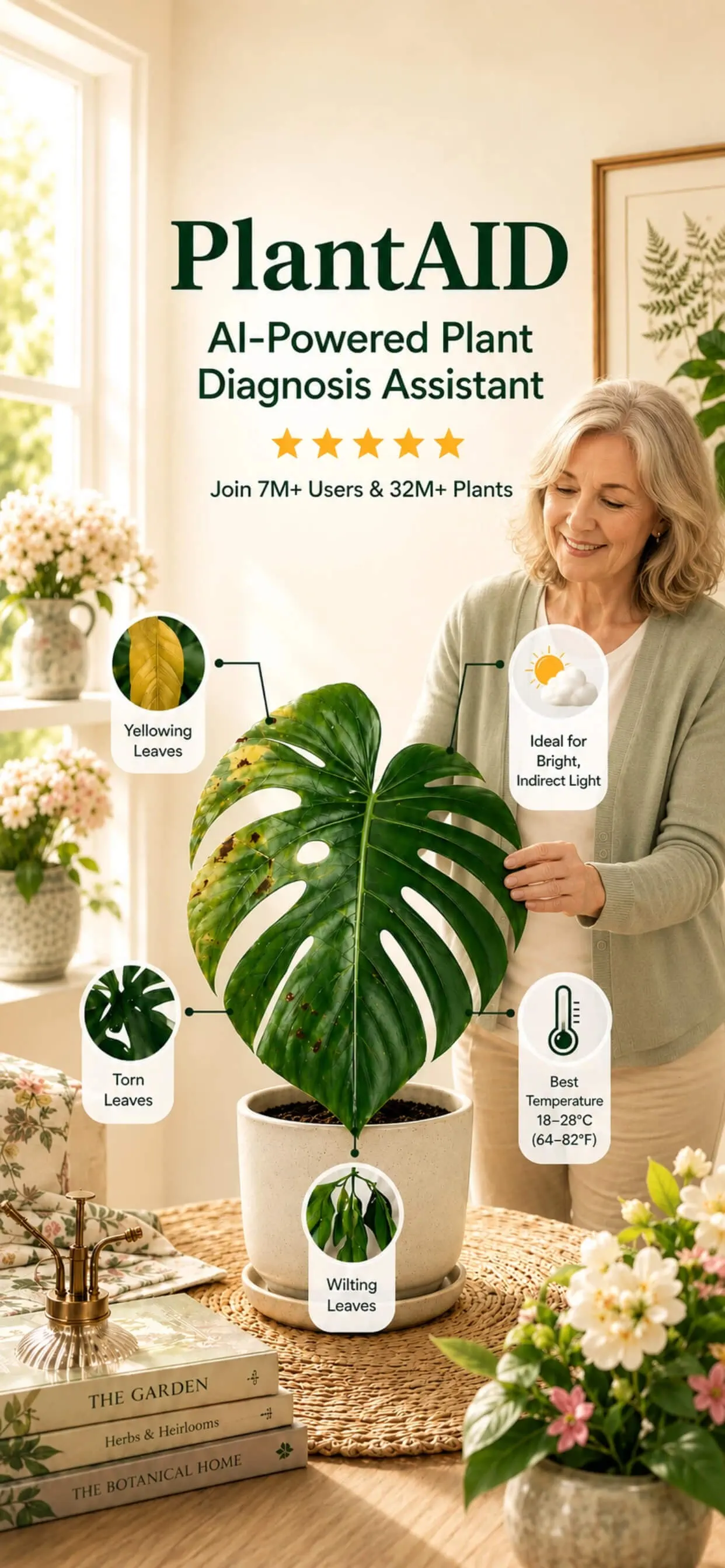 PlantAID:identifier&care guide App Store screenshot 1