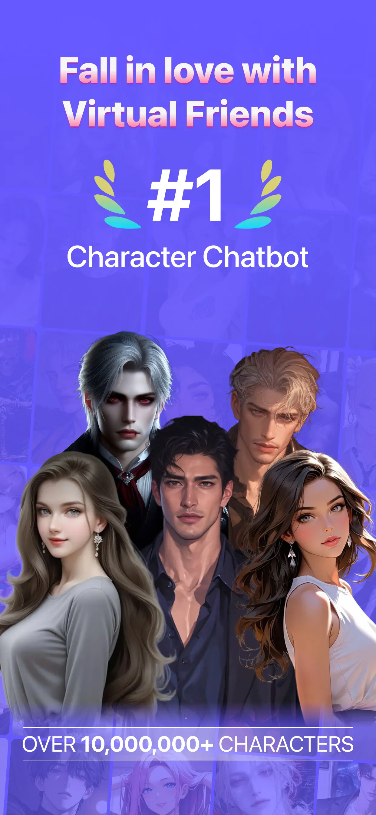 MeetAI：Chat with AI Friend App Store screenshot 1
