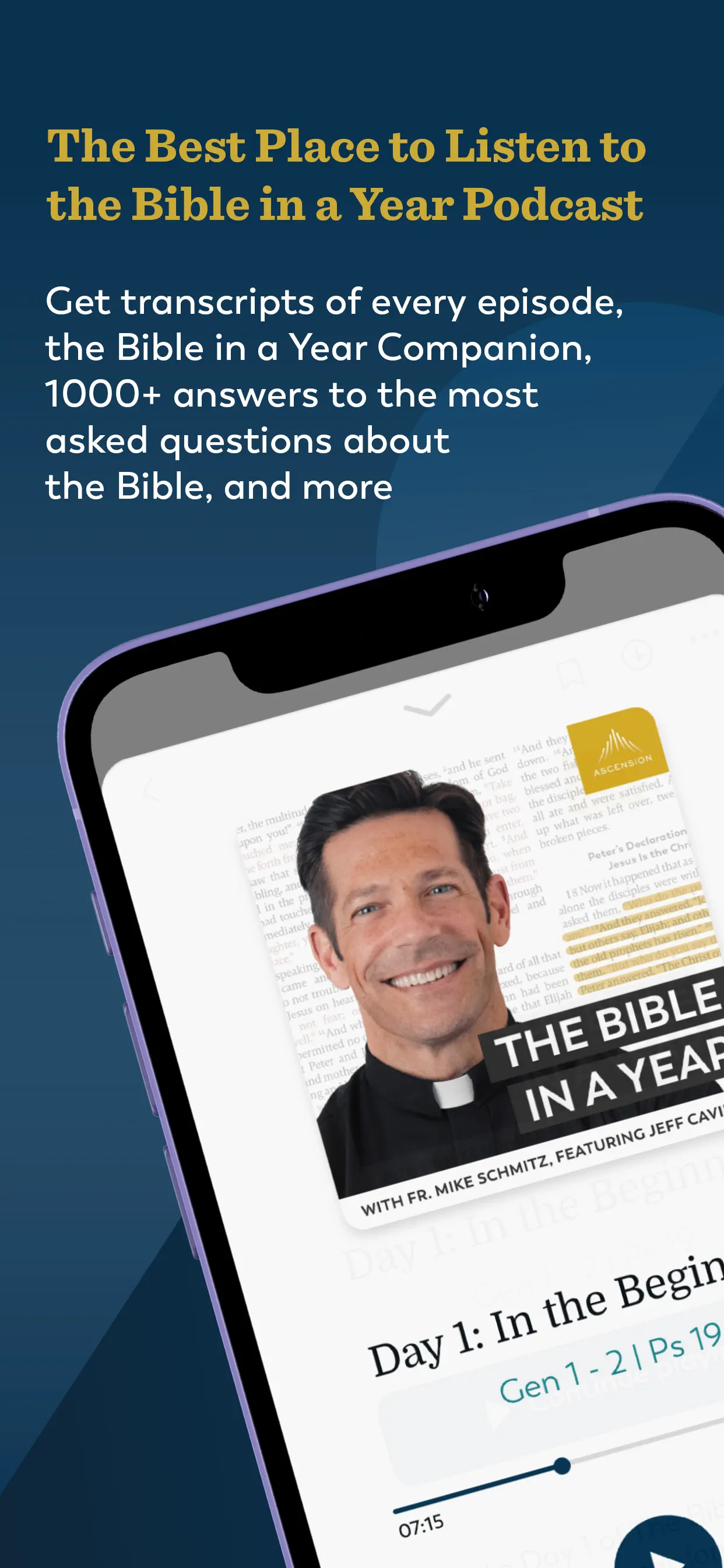 Ascension: Catholic Bible App Store screenshot 2