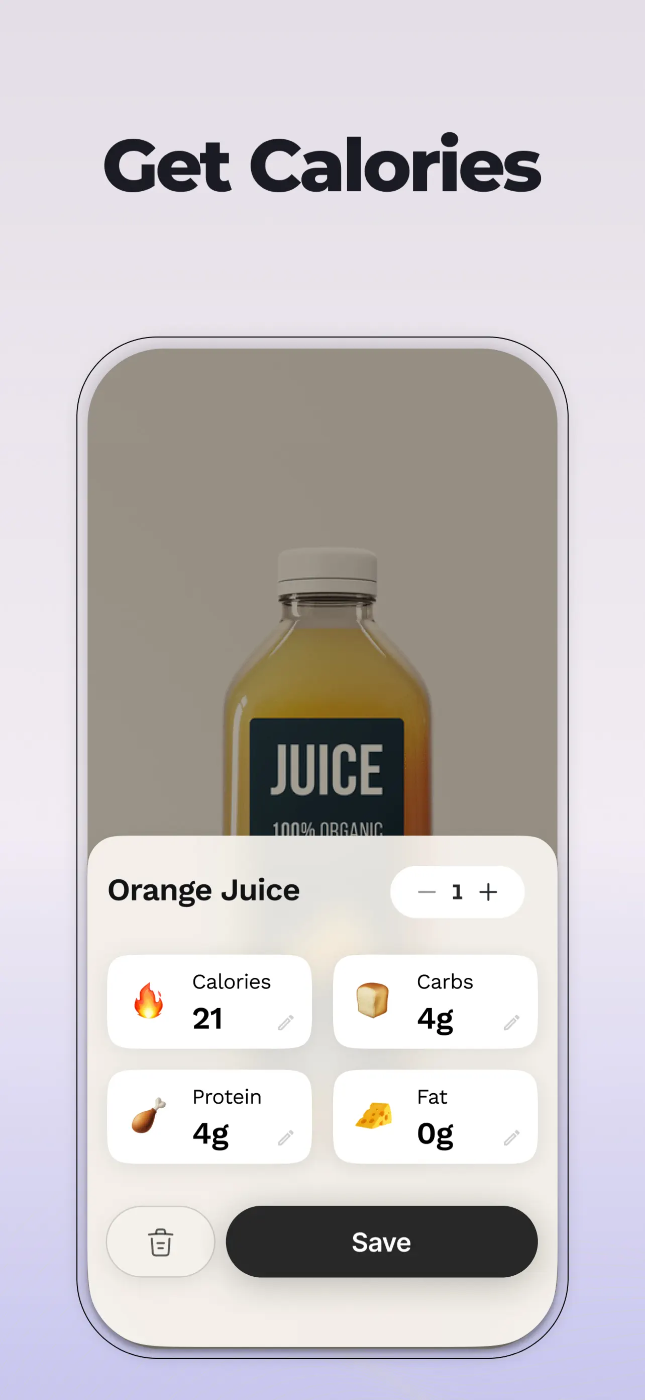 Pro Cal - AI Calorie counter App Store screenshot 3