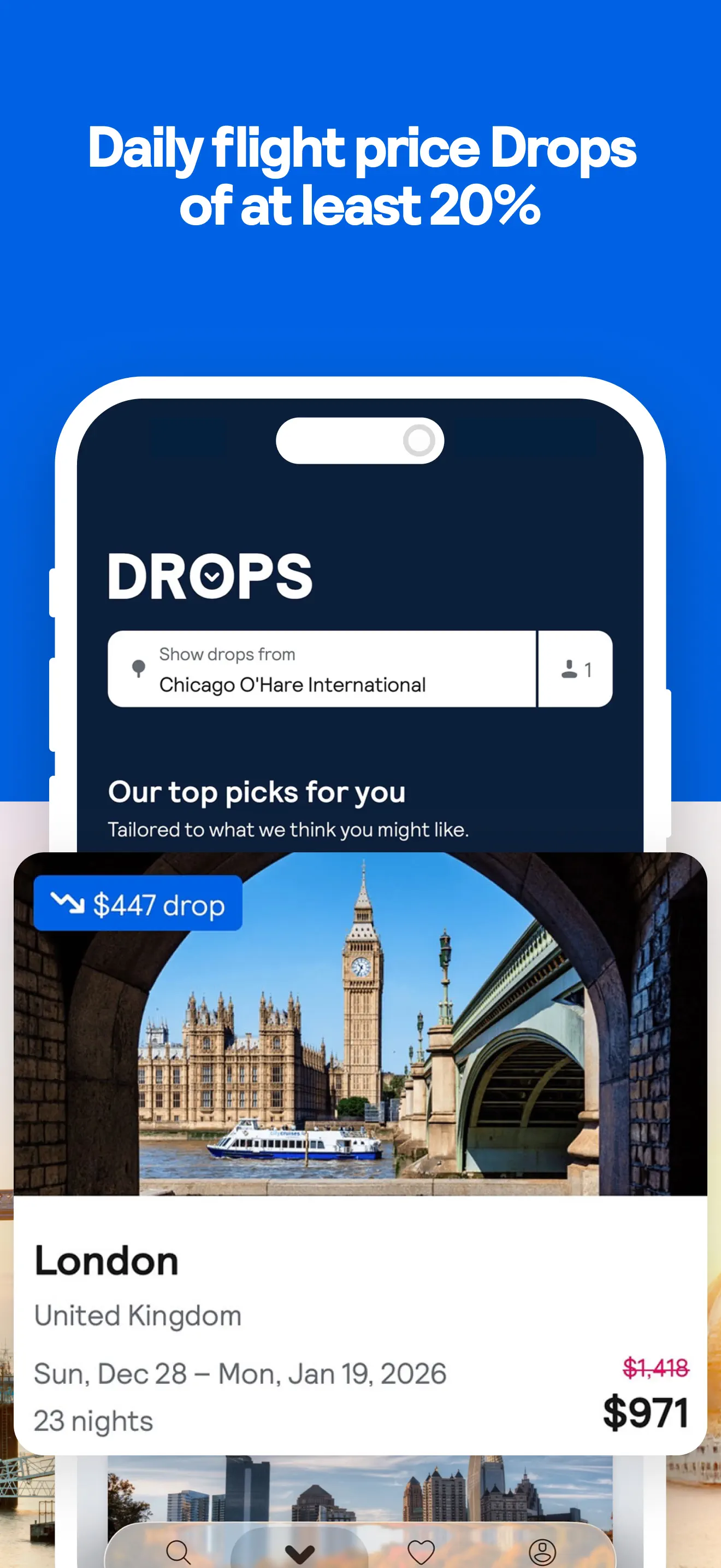 Skyscanner Flights & Travel App Store screenshot 2