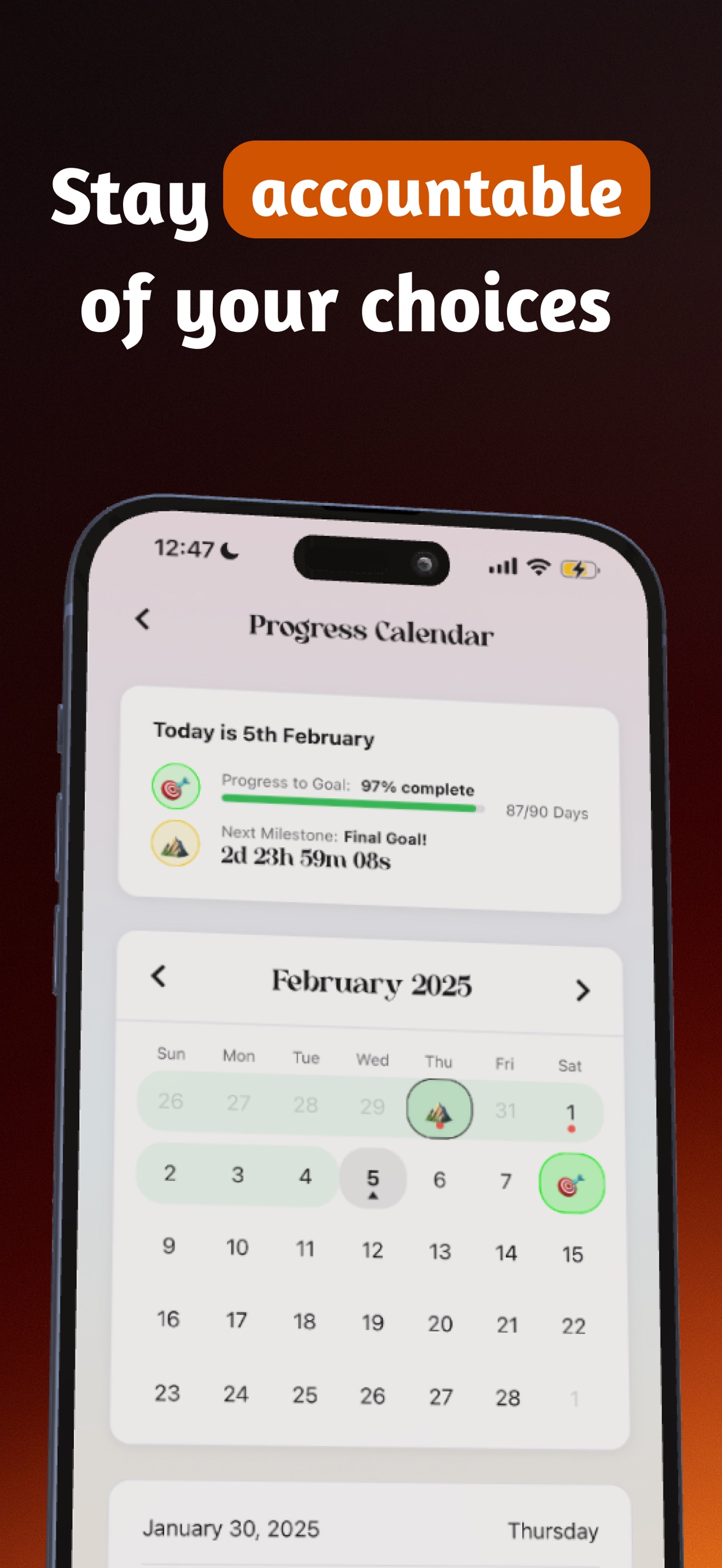 Unchaind: Overcome Lust App Store screenshot 2