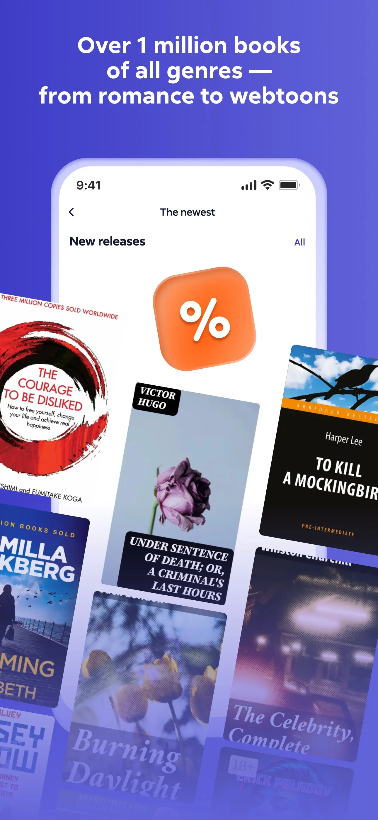Litres: Books and audiobooks App Store screenshot 1