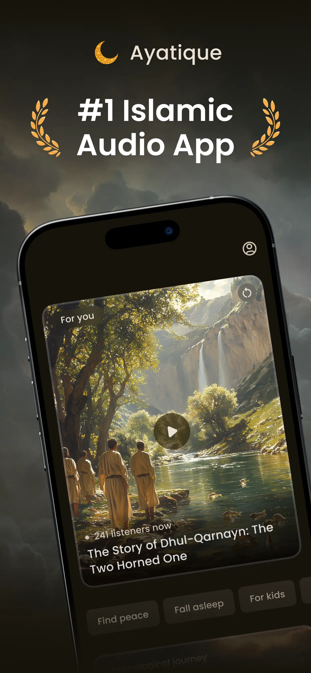Ayatique: Quran Stories App Store screenshot 1
