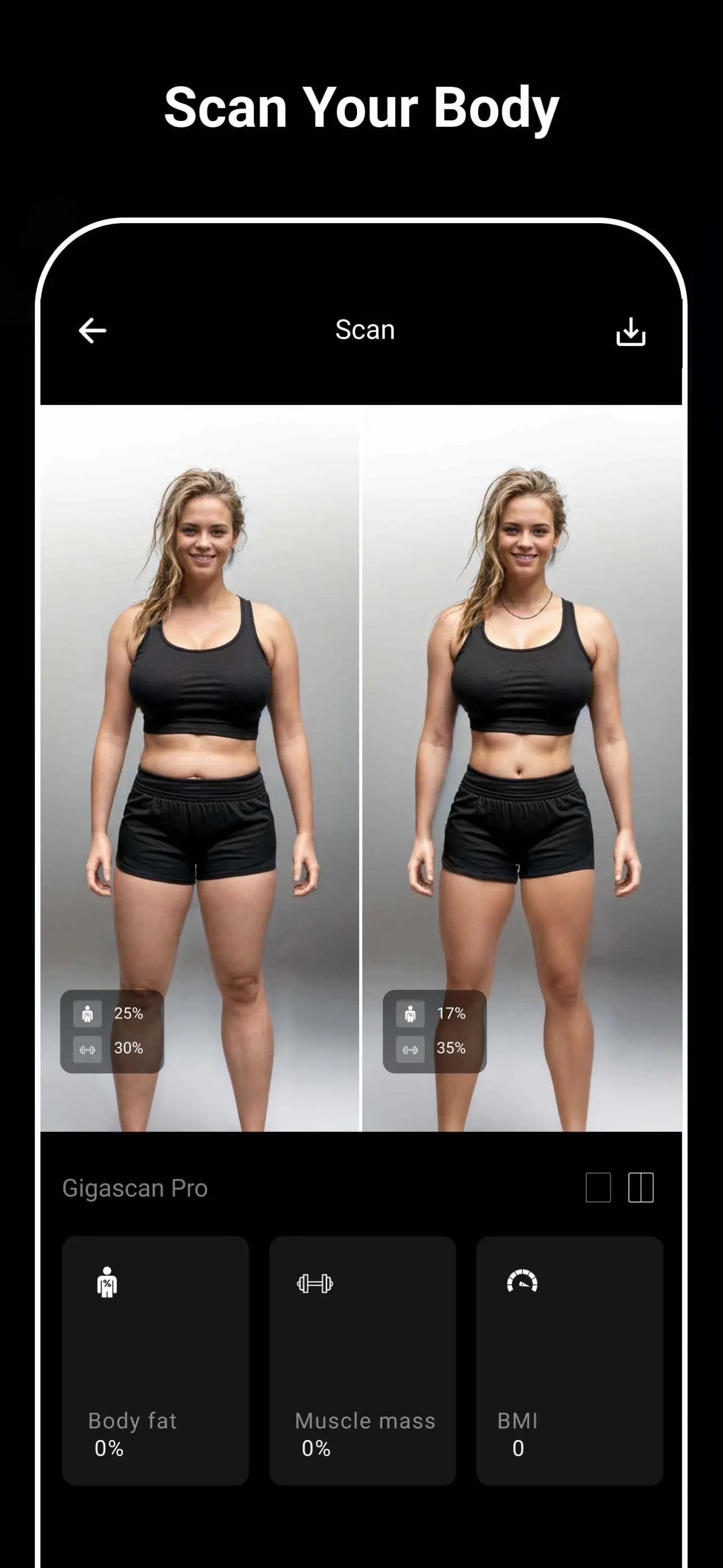 GigaBody: AI Muscle filter App Store screenshot 4
