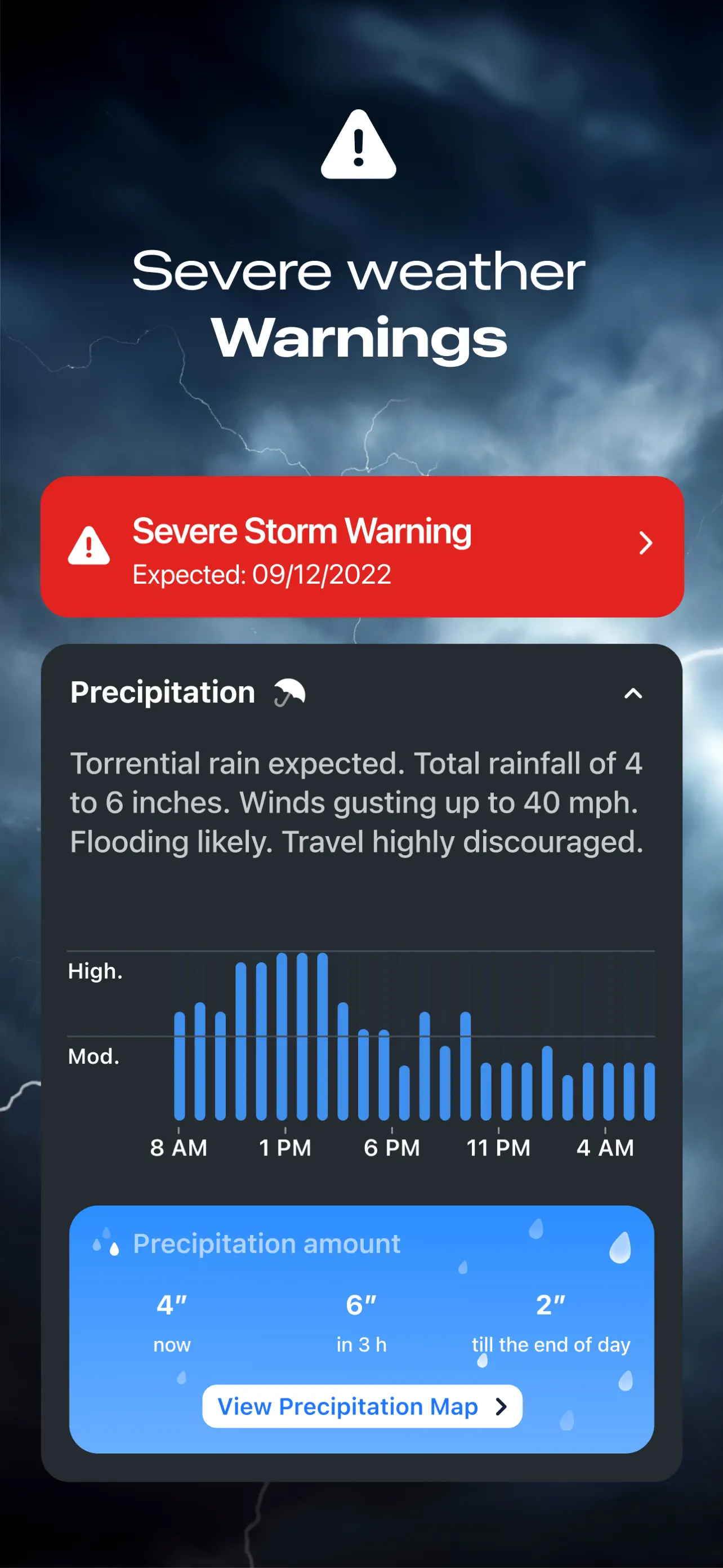 Clime: NOAA Weather Radar Live App Store screenshot 4
