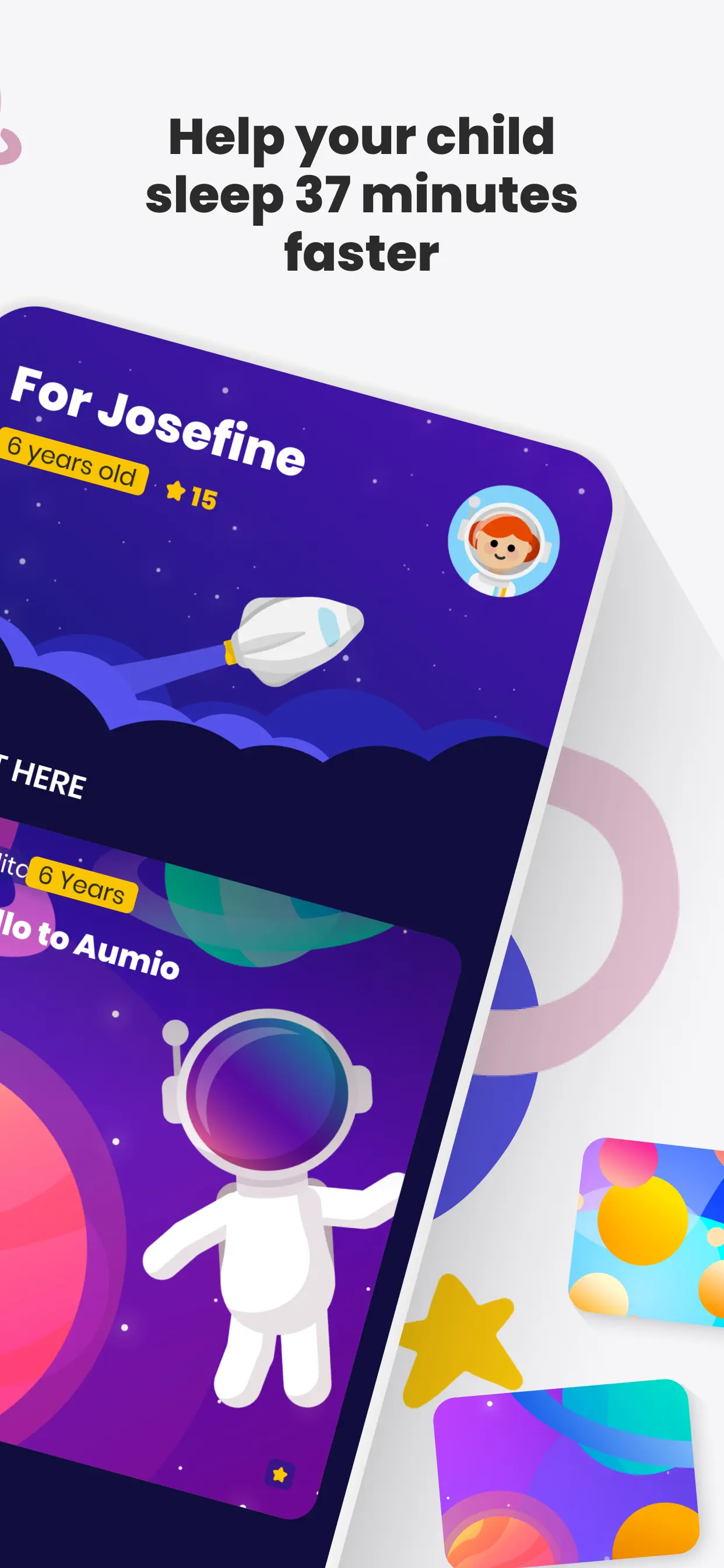 Aumio: Sleep Sounds & Stories App Store screenshot 2