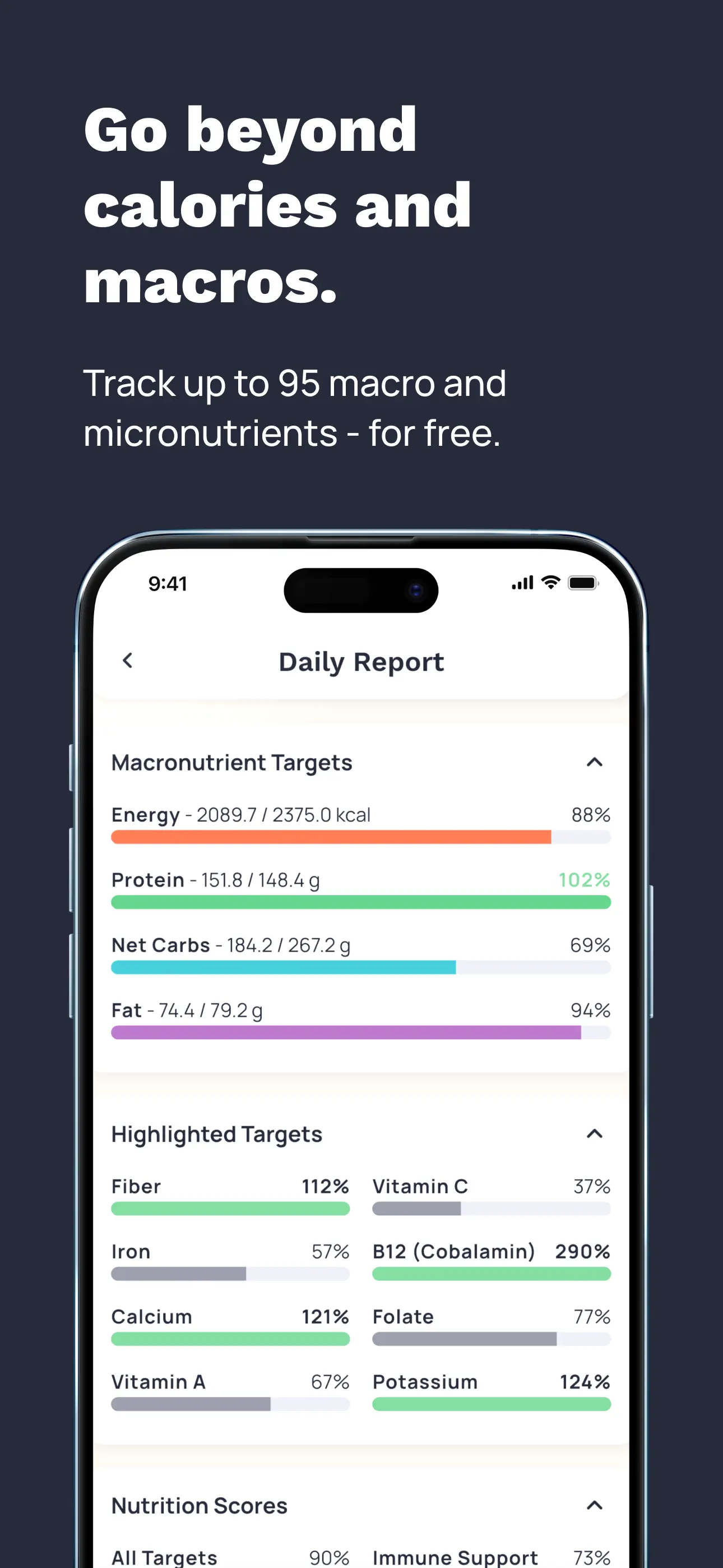 Cronometer: Calorie Counter App Store screenshot 3