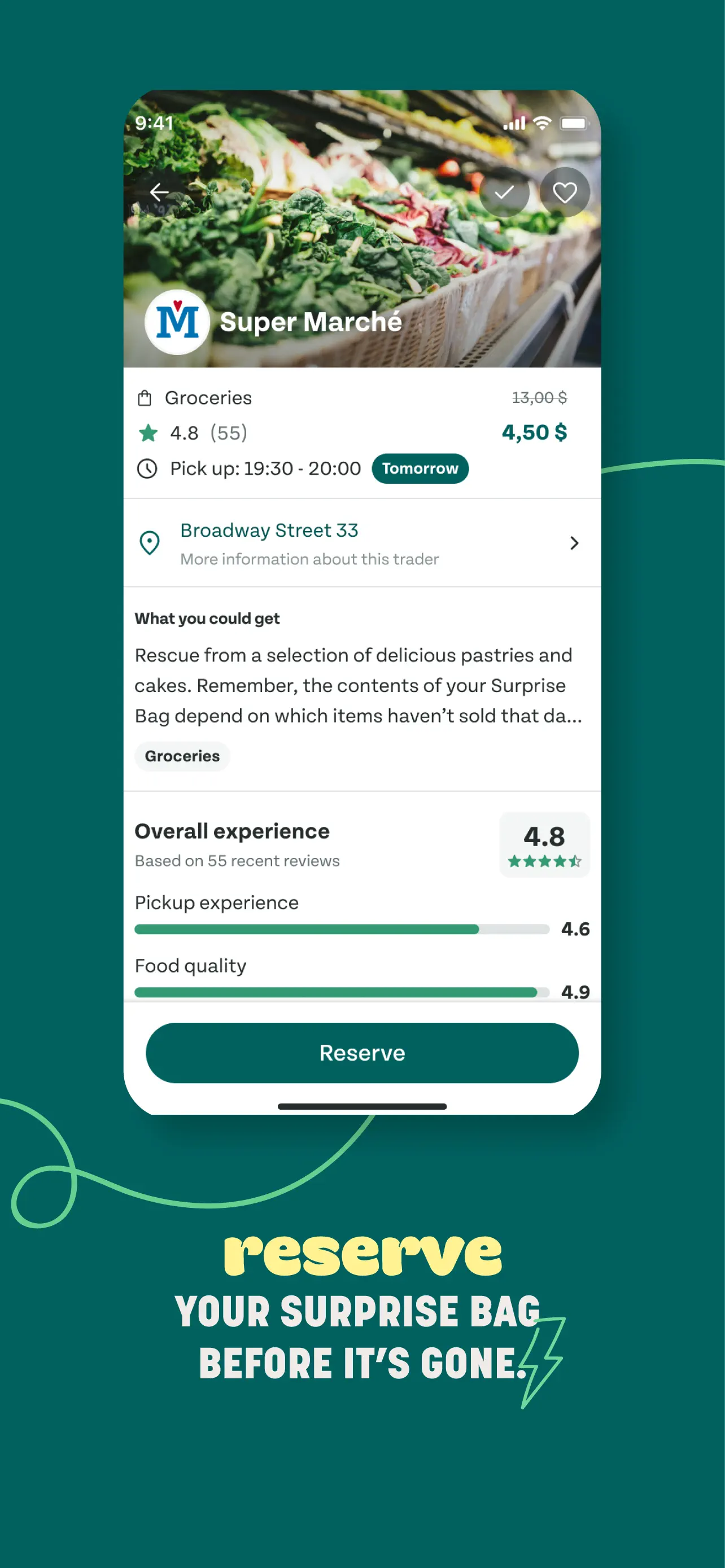 Too Good To Go: Save Good Food App Store screenshot 2