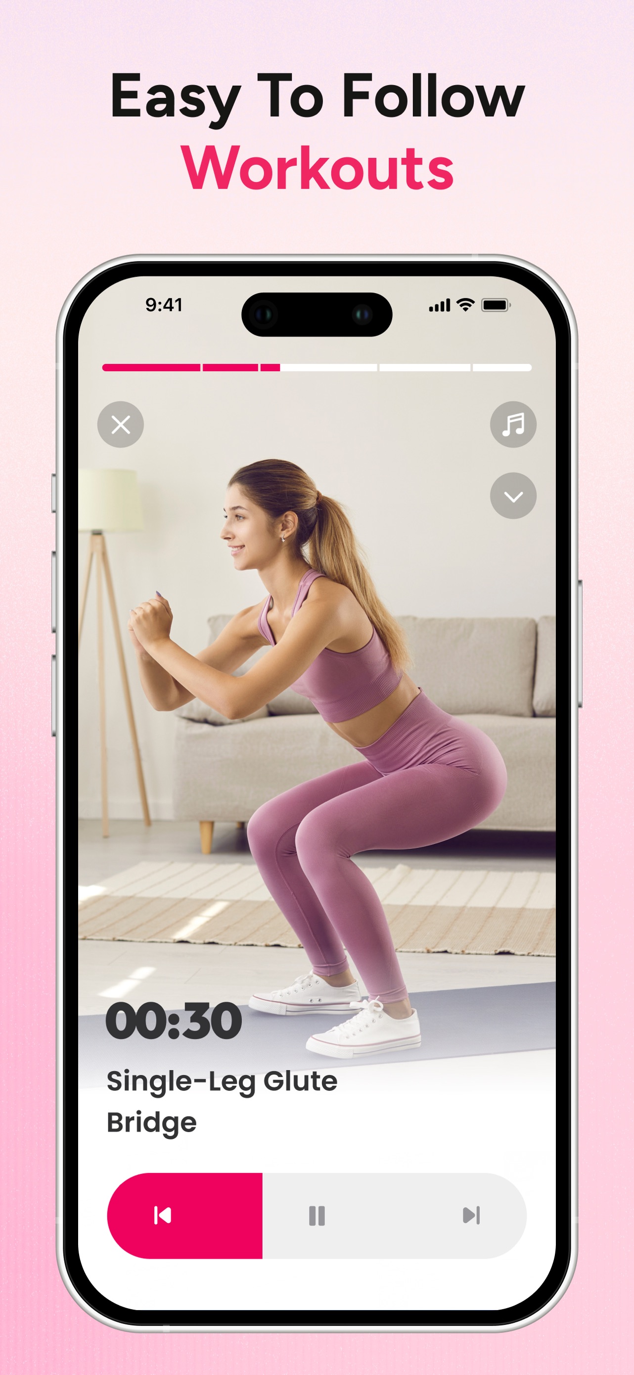 Workout for Women: Home & Gym App Store screenshot 2