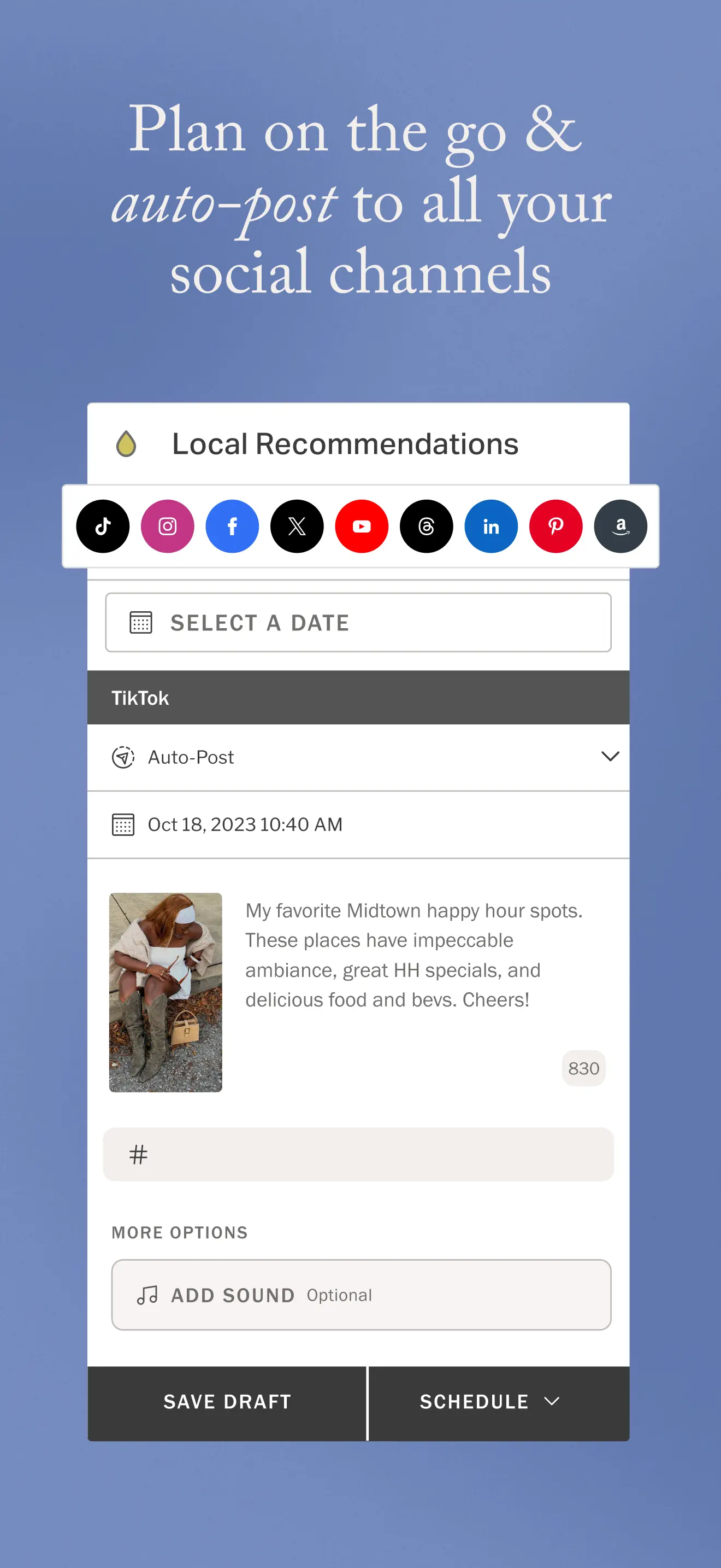 Planoly: Social Media Planner App Store screenshot 1