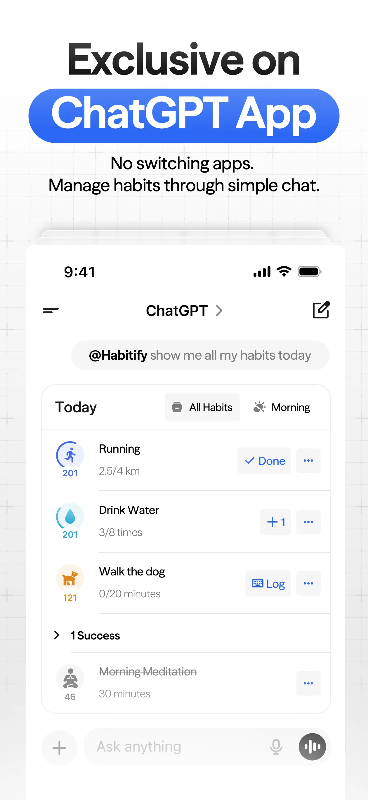 Habitify: Habit Tracker App Store screenshot 4