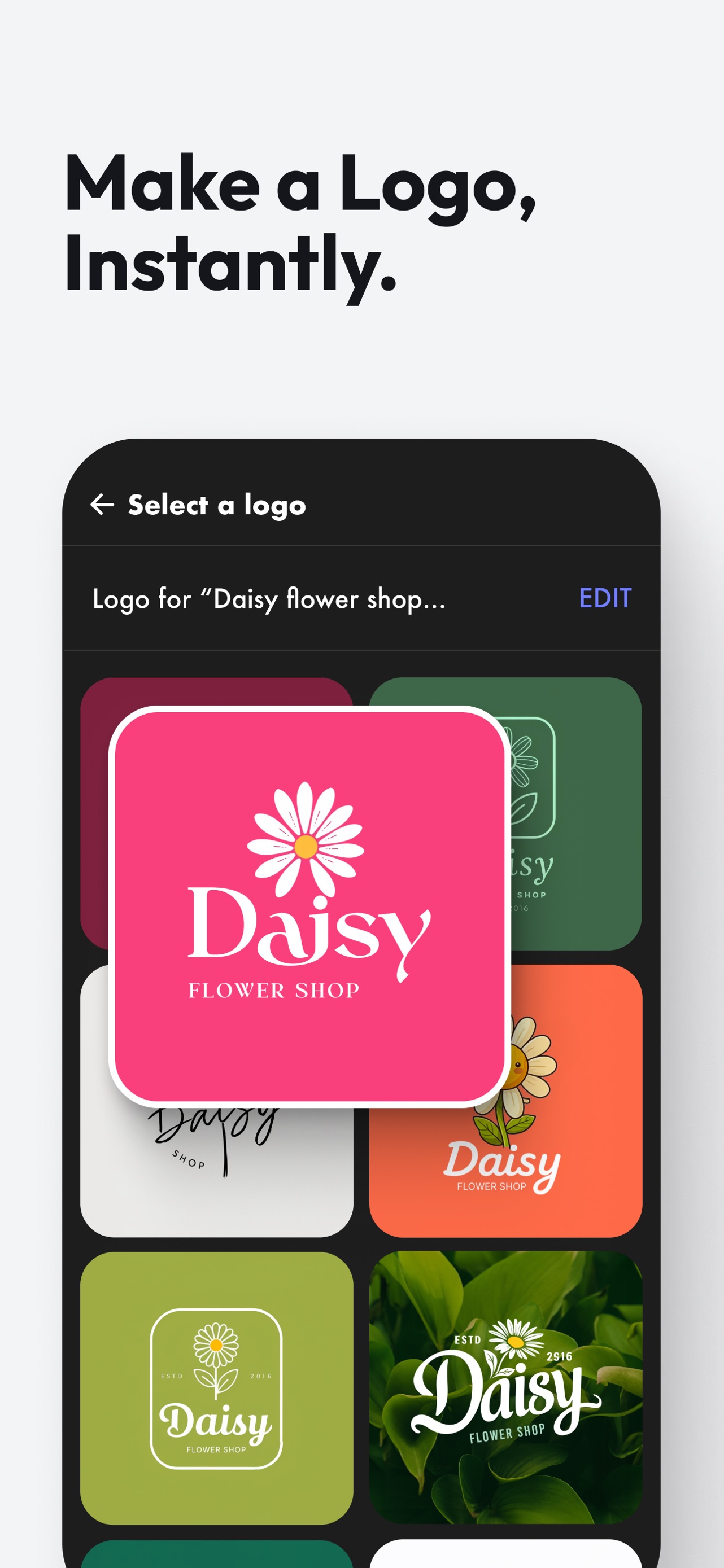 Blend: AI Models Logos Videos App Store screenshot 1