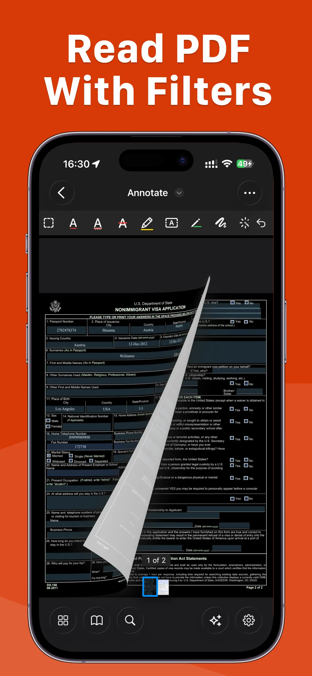 PDF Editor ® App Store screenshot 4