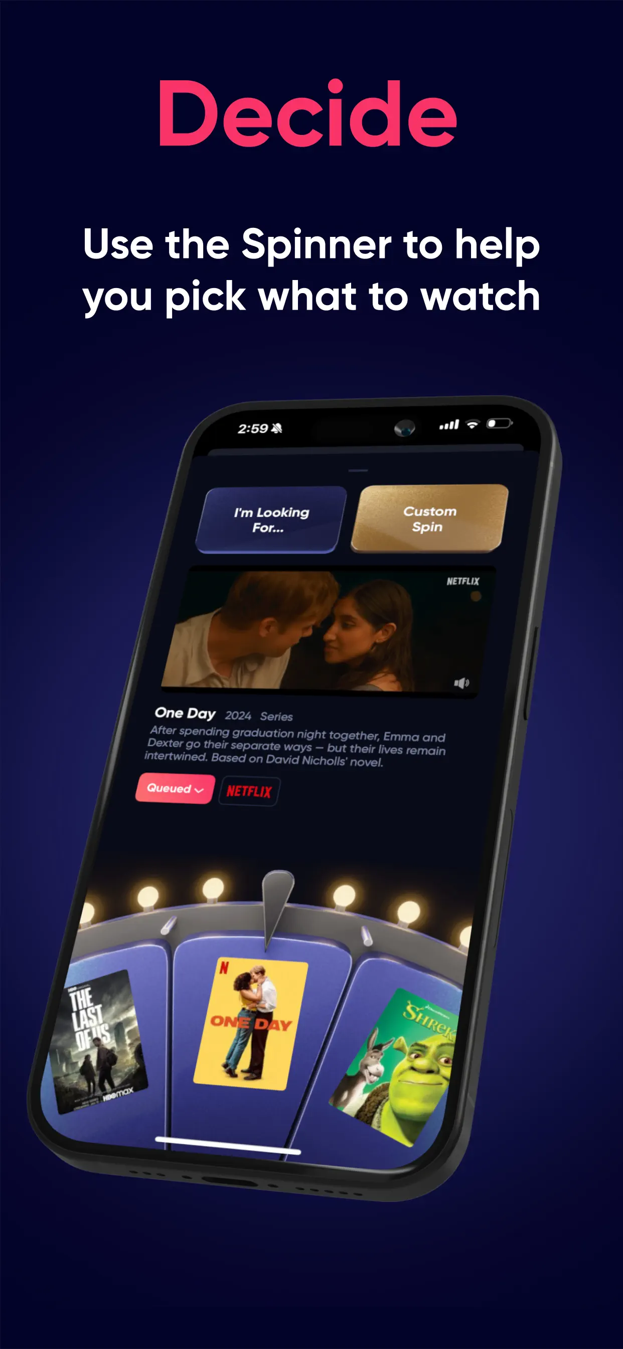 Queue - Find Movies & Shows App Store screenshot 3