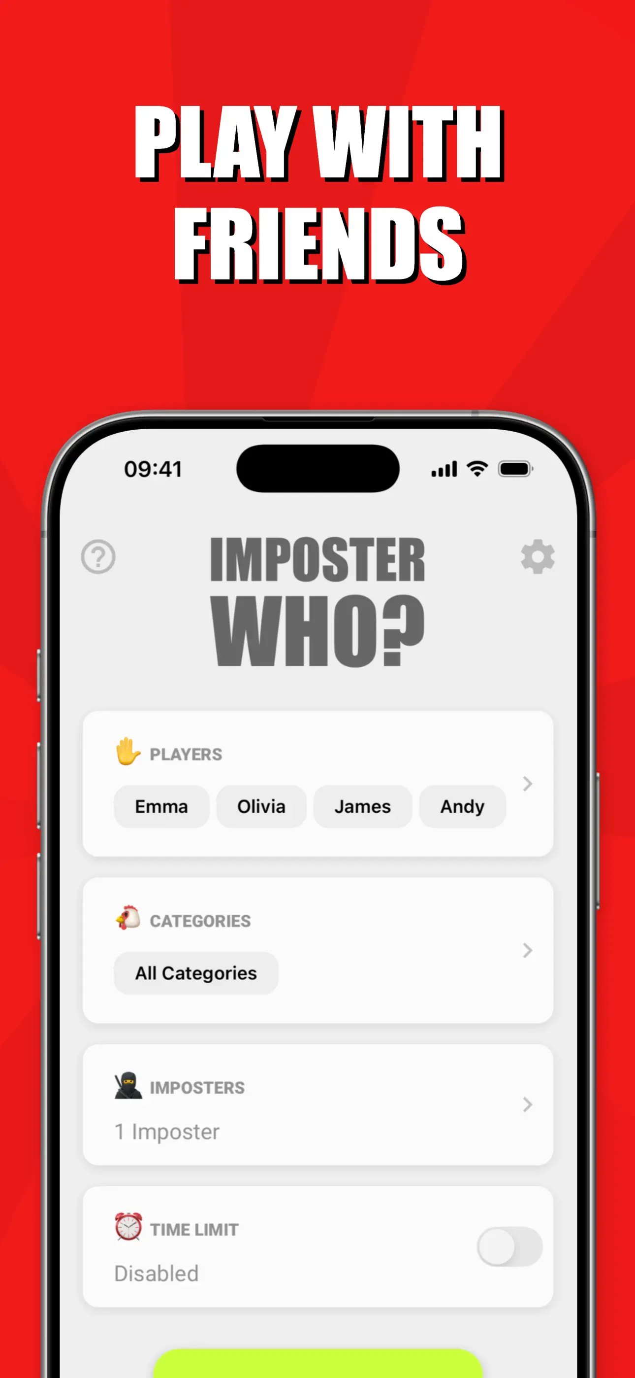 Imposter Who? - Word Game App Store screenshot 2