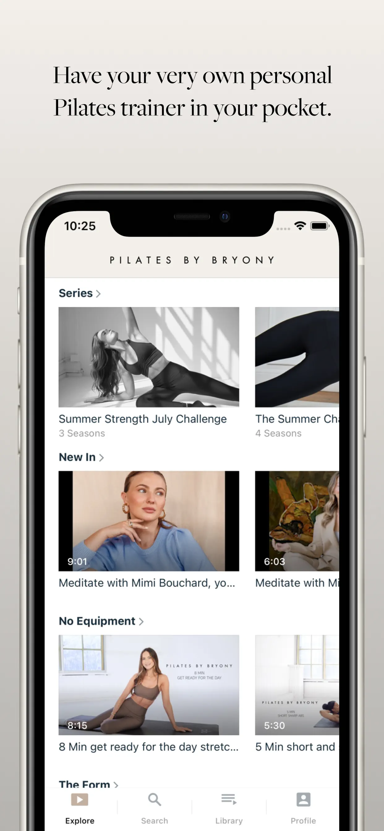 Pilates By Bryony App Store screenshot 2