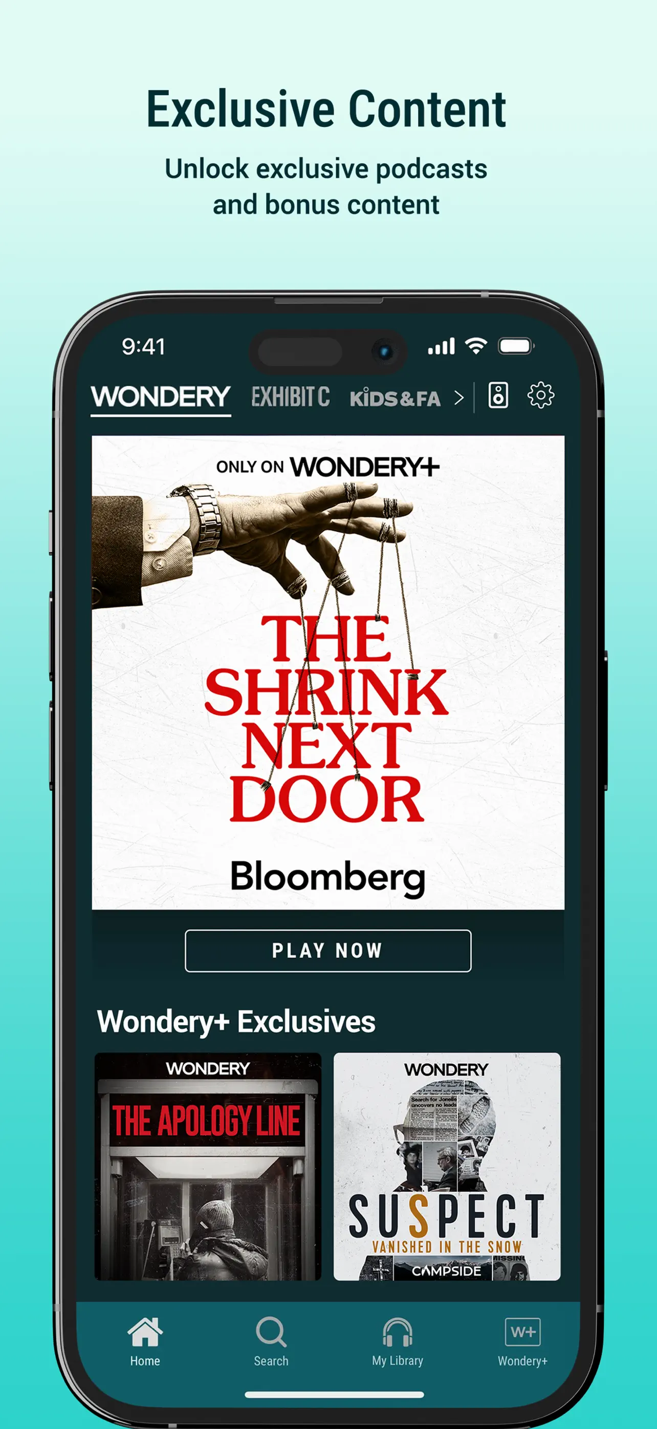 Wondery: Must-Hear Podcasts App Store screenshot 3