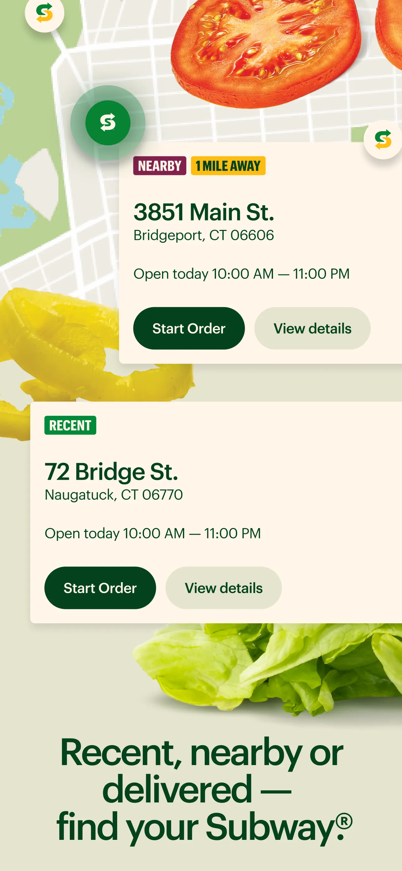 Subway® App Store screenshot 2