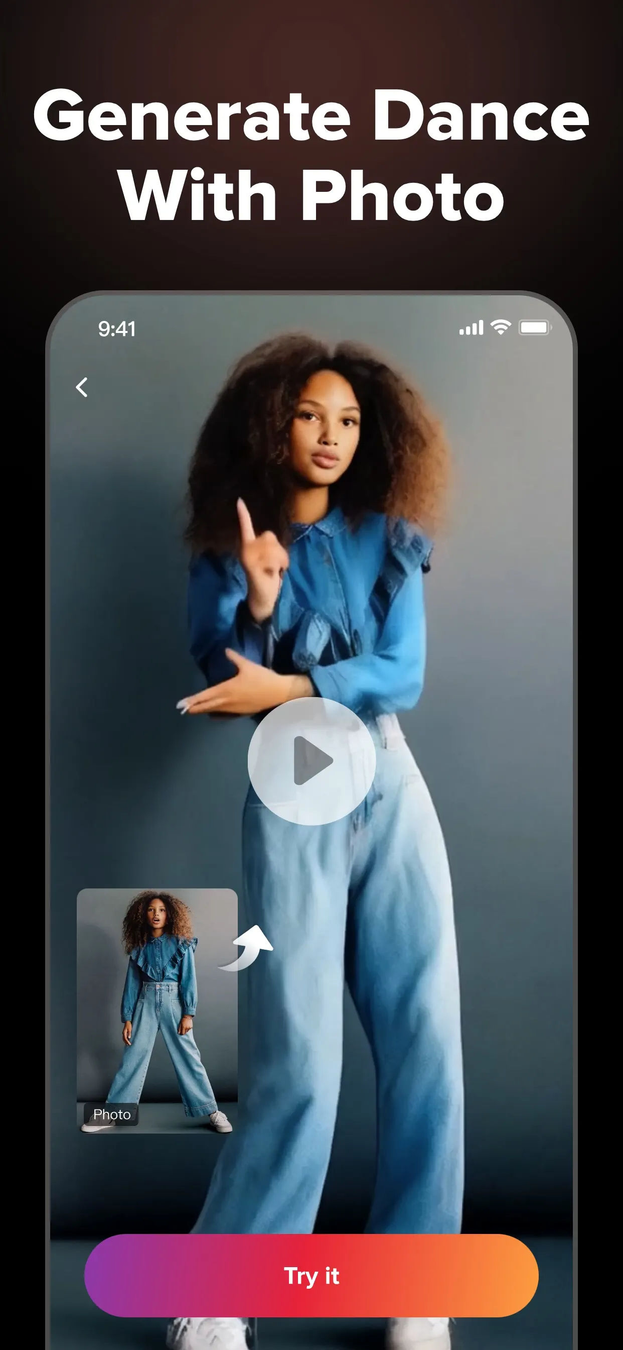 GoPhoto:AI Photo & Video Maker App Store screenshot 1