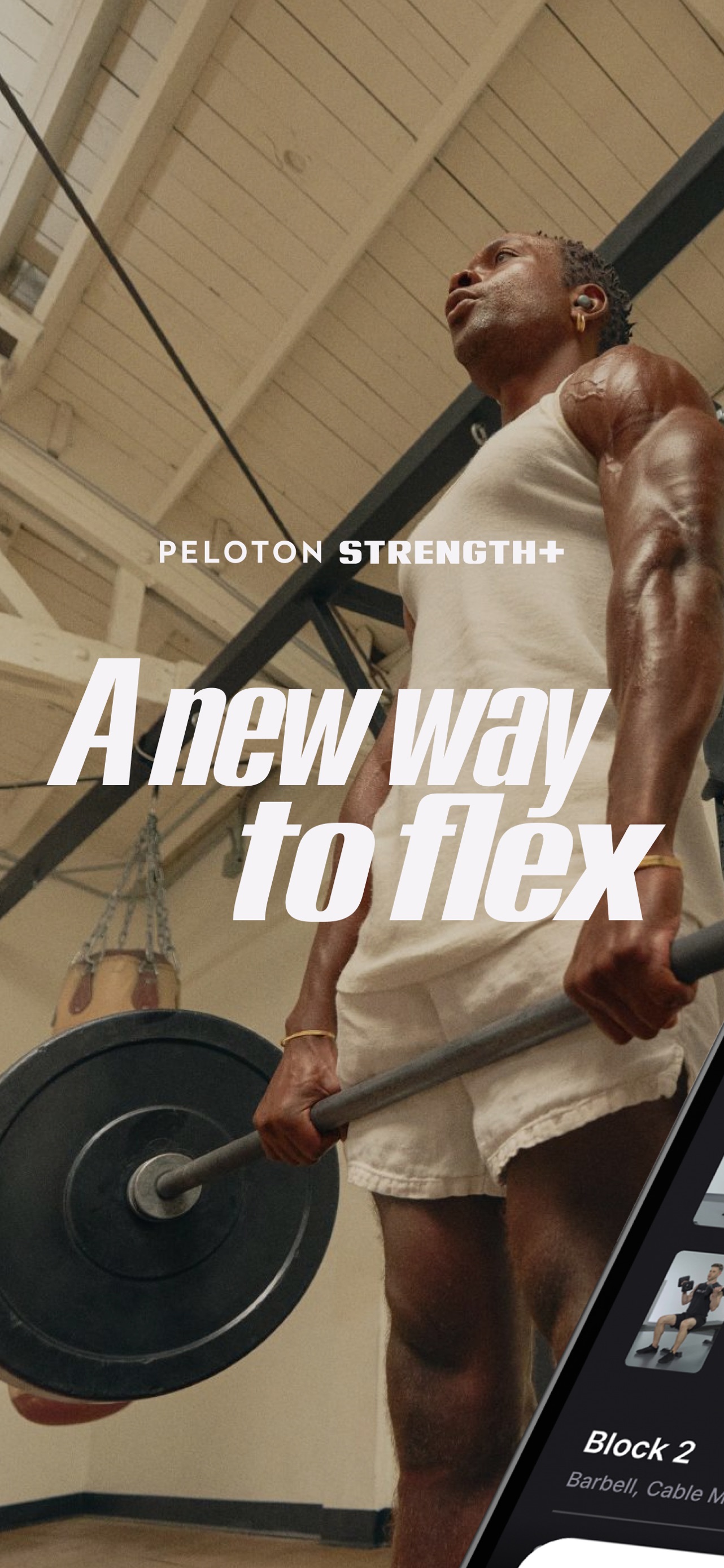 Peloton Strength+ App Store screenshot 4