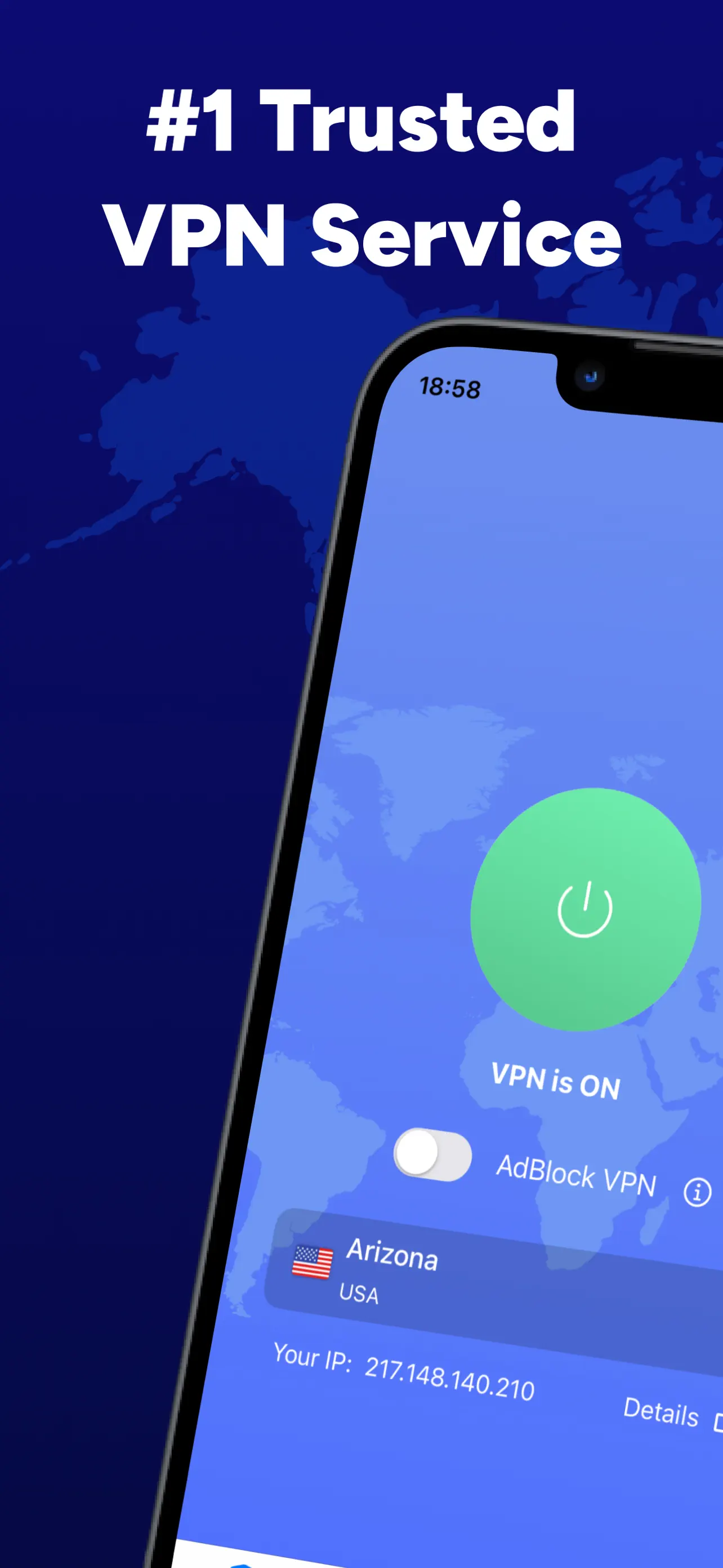 VPN Proxy Master - VeePN App Store screenshot 1