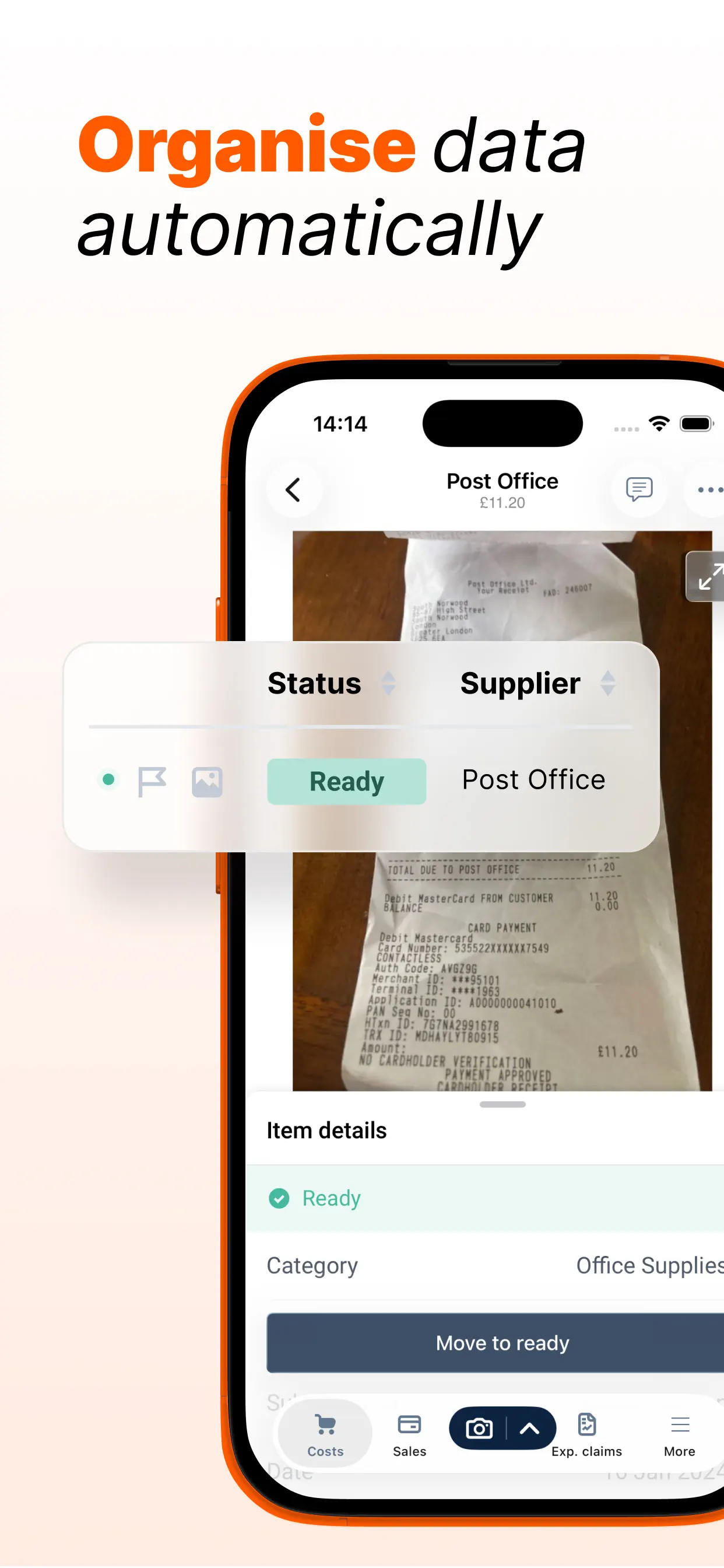 Dext: Expense Tracker App Store screenshot 3