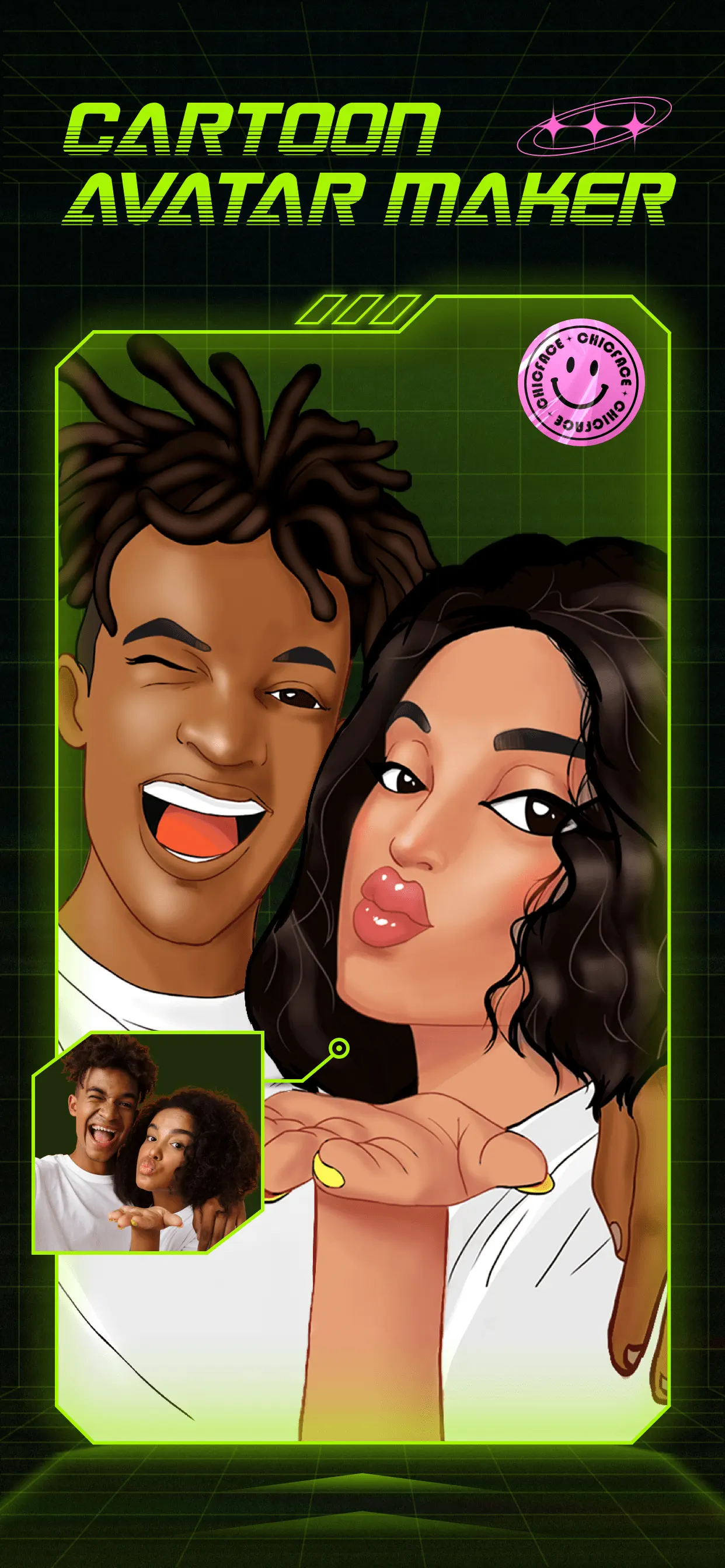 ChicFace: AI Art Photo Editor App Store screenshot 1