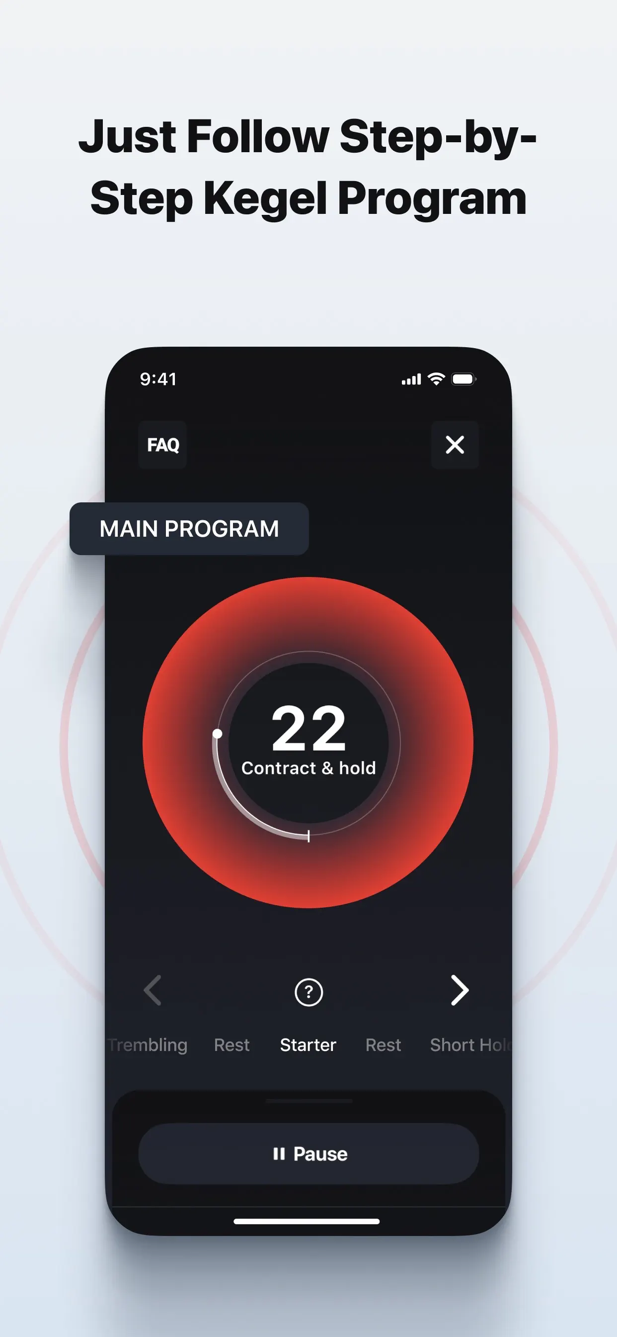 Dr. Kegel: For Men’s Health App Store screenshot 3