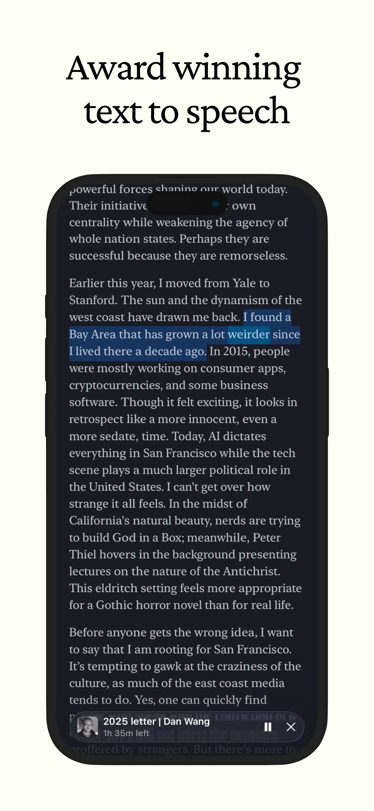 Matter: Reading App App Store screenshot 3