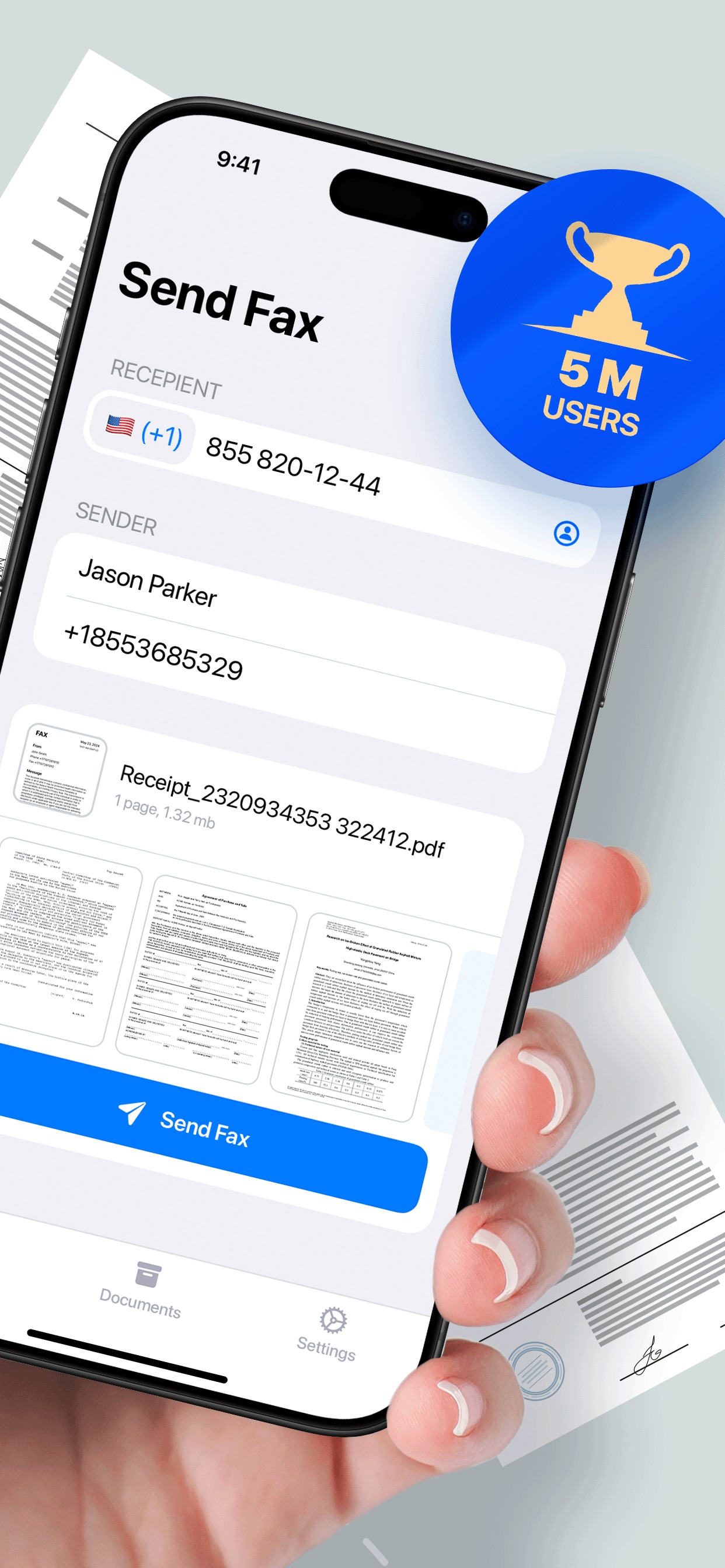 FaxFree: Send Fax From iPhone App Store screenshot 4