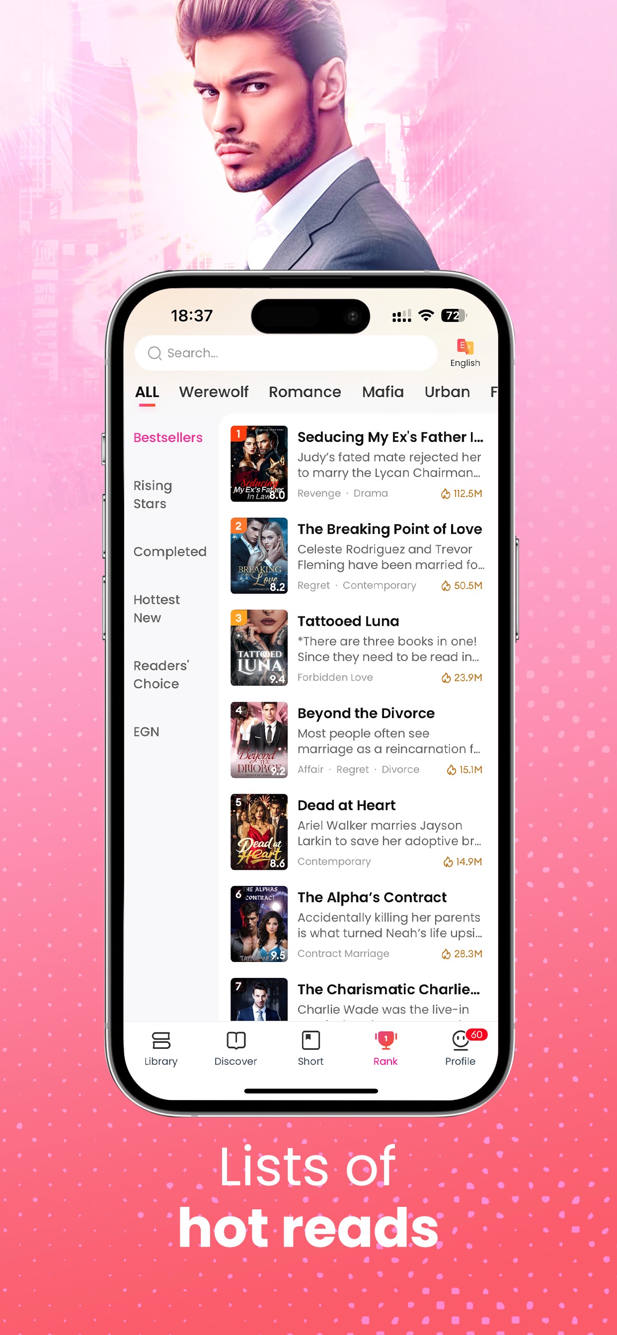 GoodNovel - Booktok, Stories App Store screenshot 4