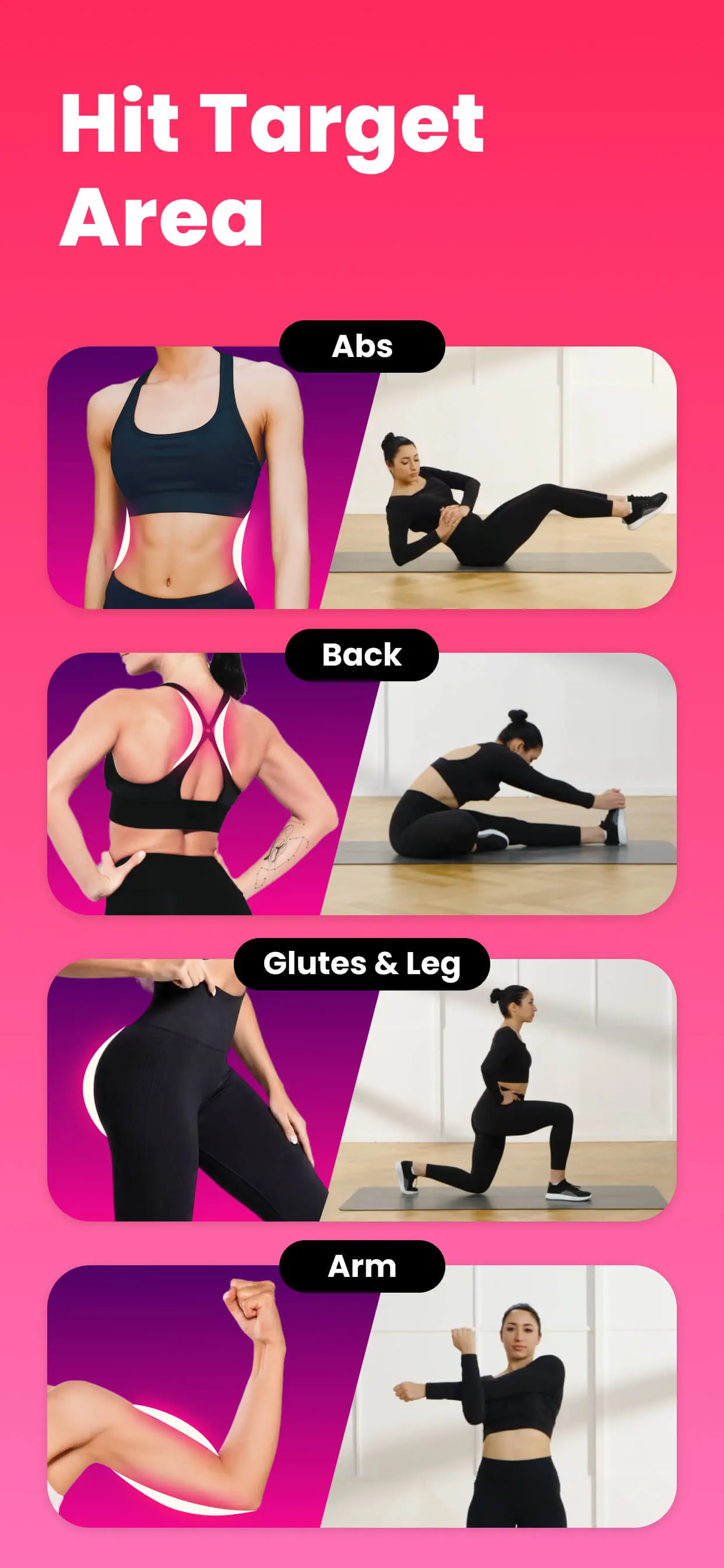 Workout for Women: Fit at Home App Store screenshot 2