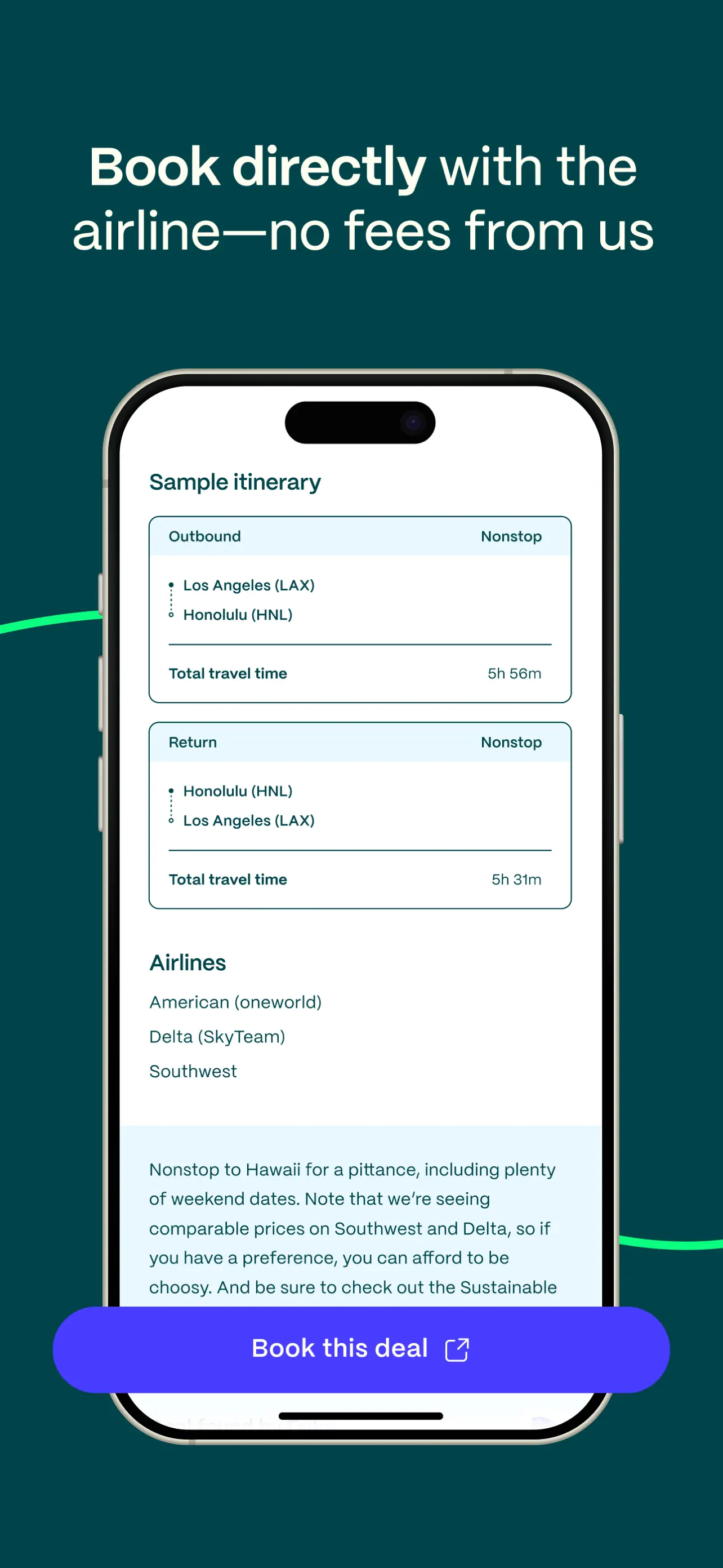 Going: Find Flight Deals App Store screenshot 4