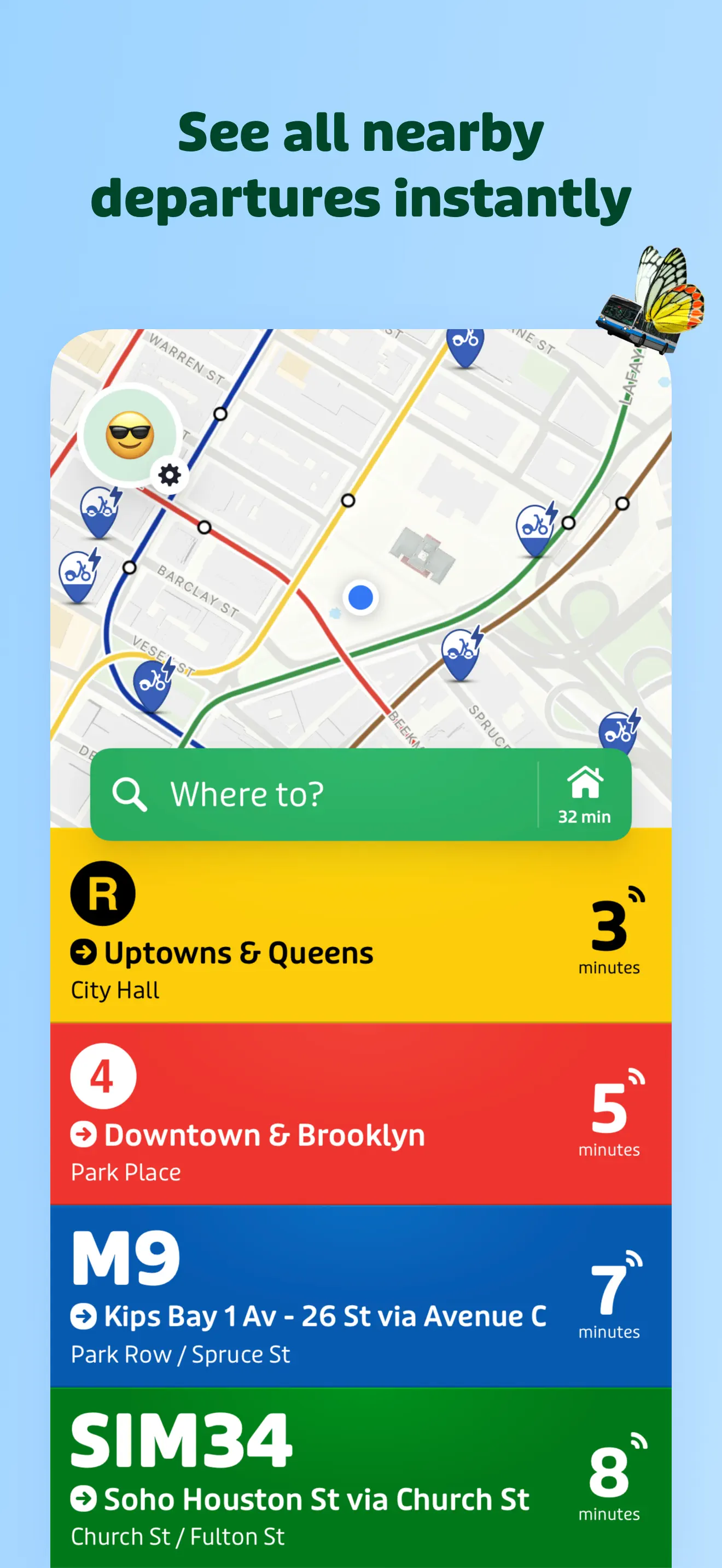 Transit • Subway & Bus Times App Store screenshot 4