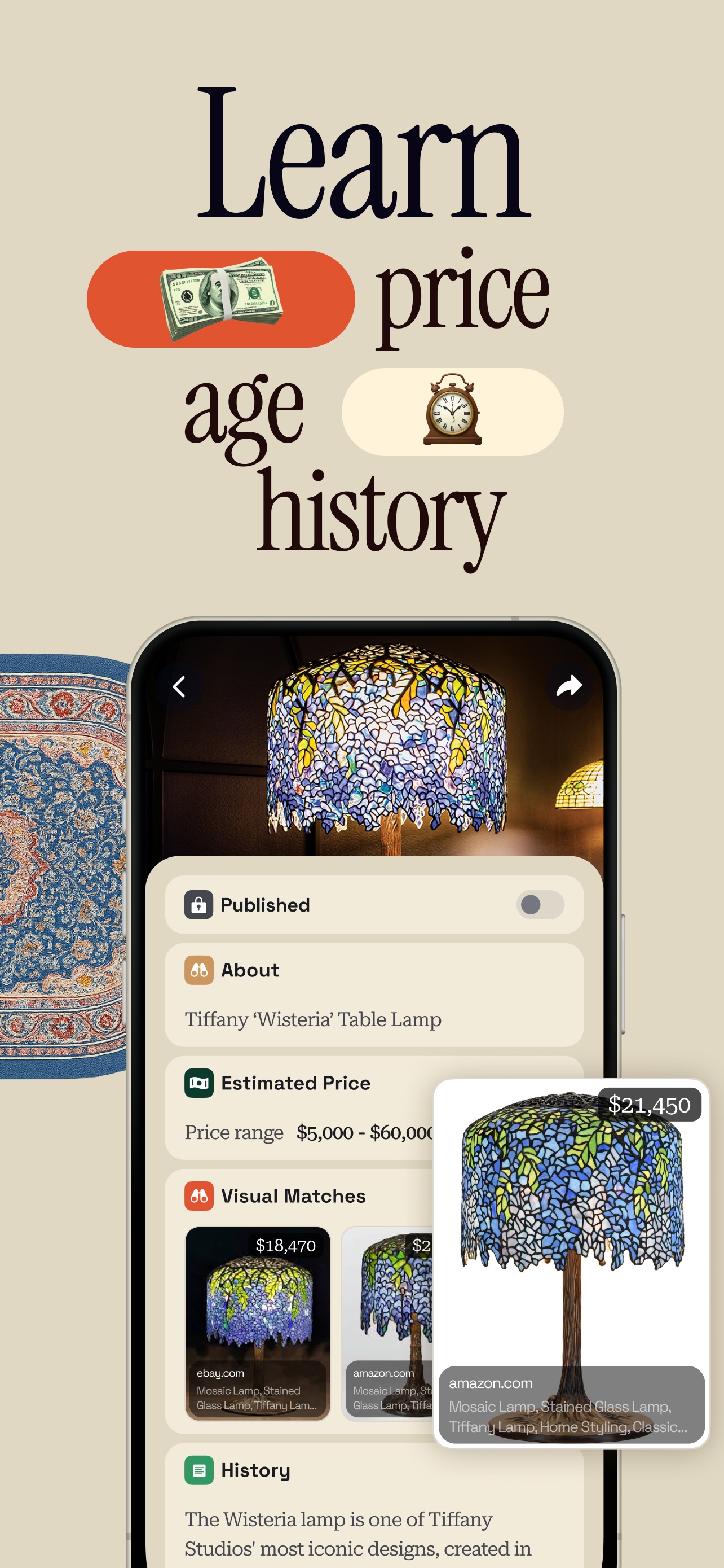 Antique Identifier Zophi App Store screenshot 2