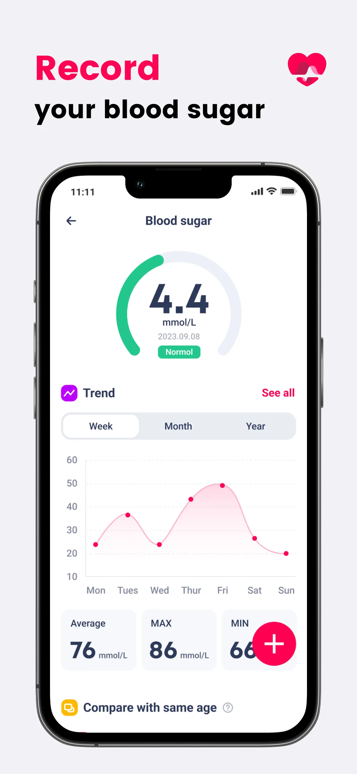 Heartly-Heart Health Recorder App Store screenshot 2