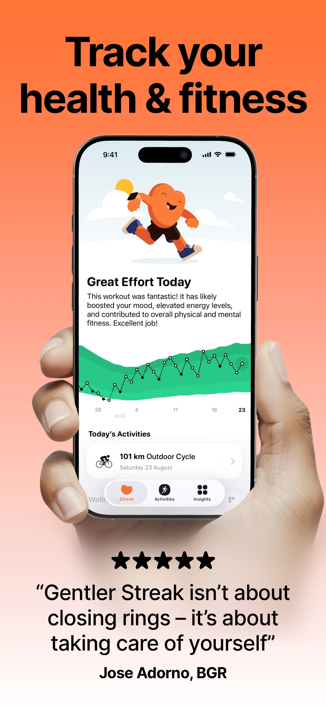 Gentler Streak Workout Tracker App Store screenshot 3