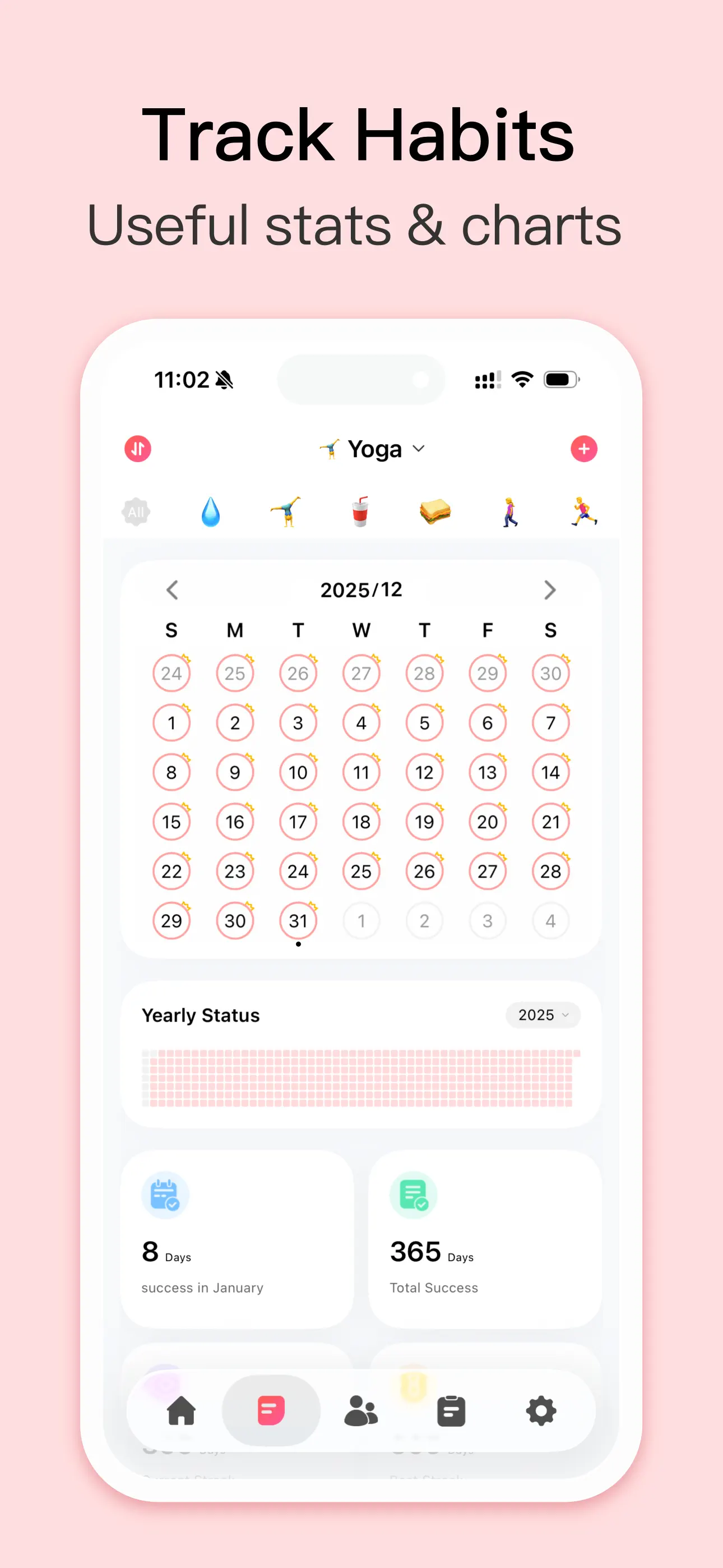 Habit Tracker App Store screenshot 4