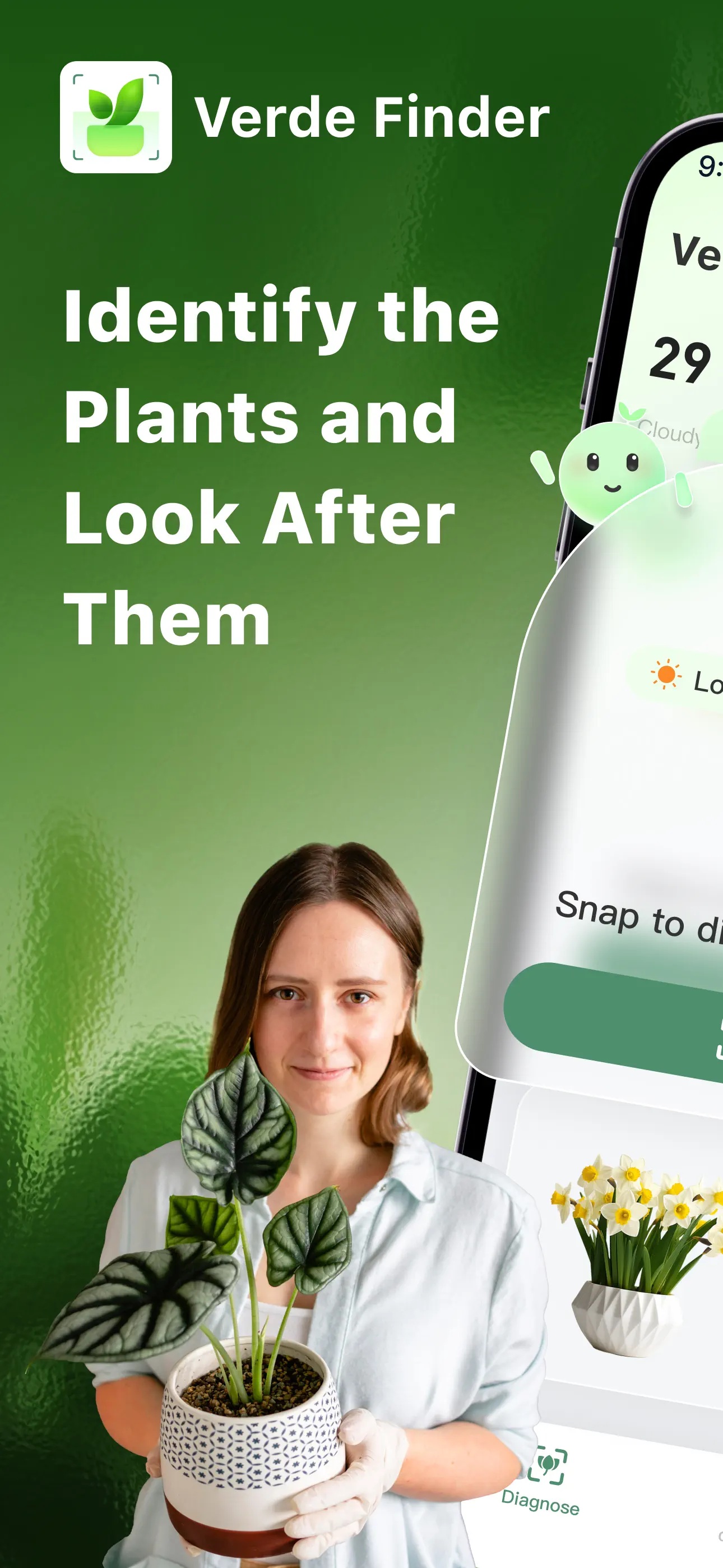 Verde Finder : identify plants App Store screenshot 1