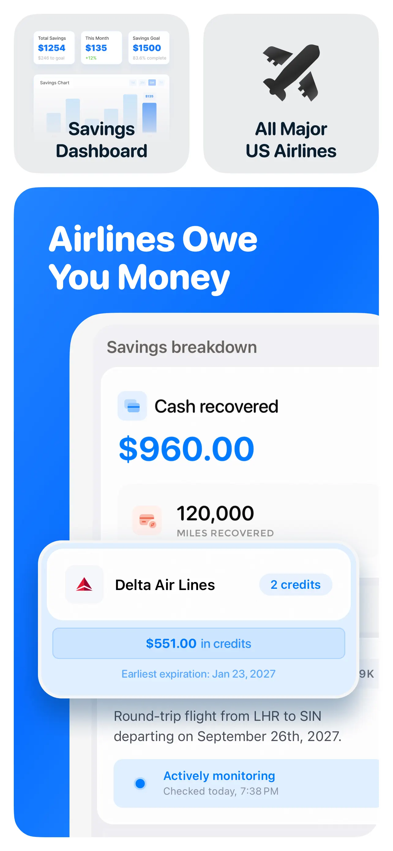 JetBack – Flight Price Savings App Store screenshot 4