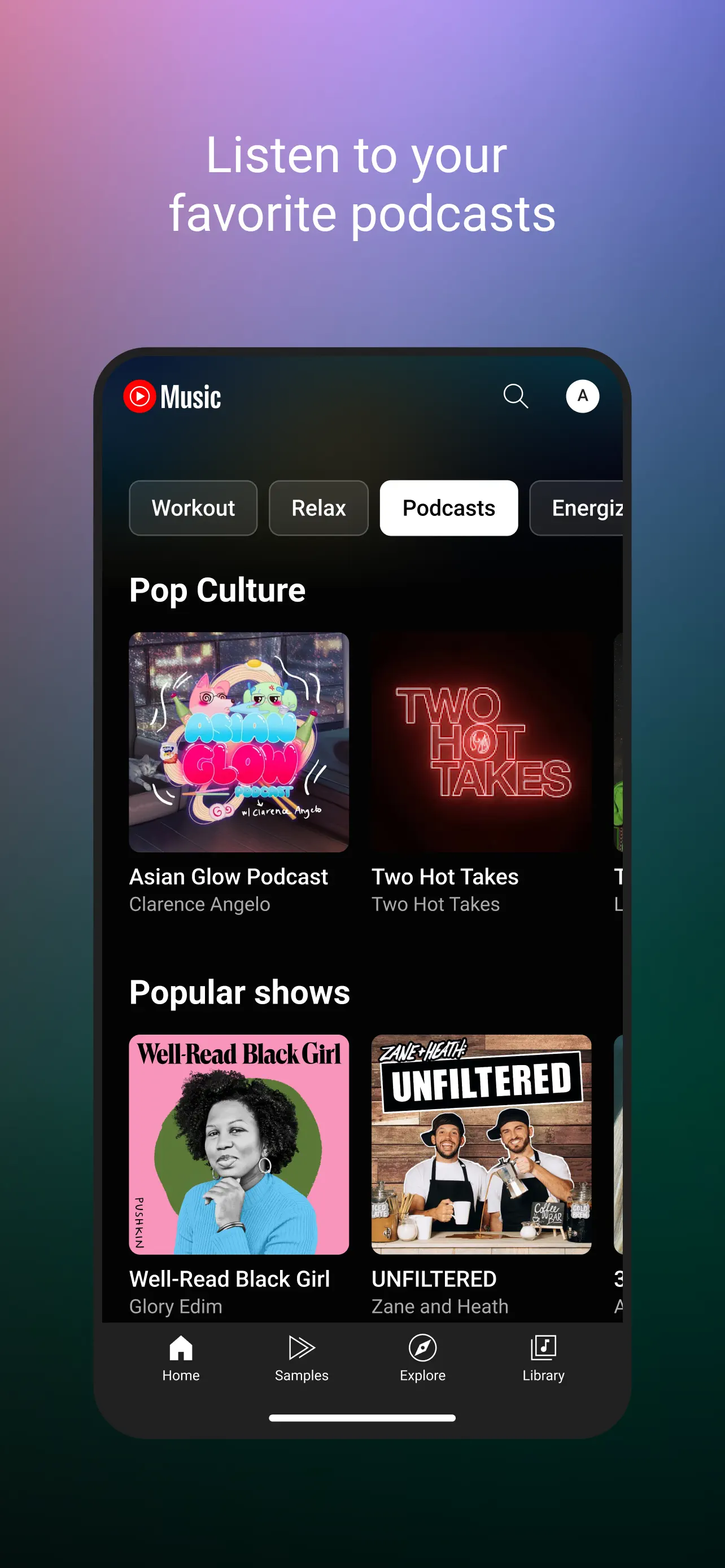 YouTube Music App Store screenshot 4