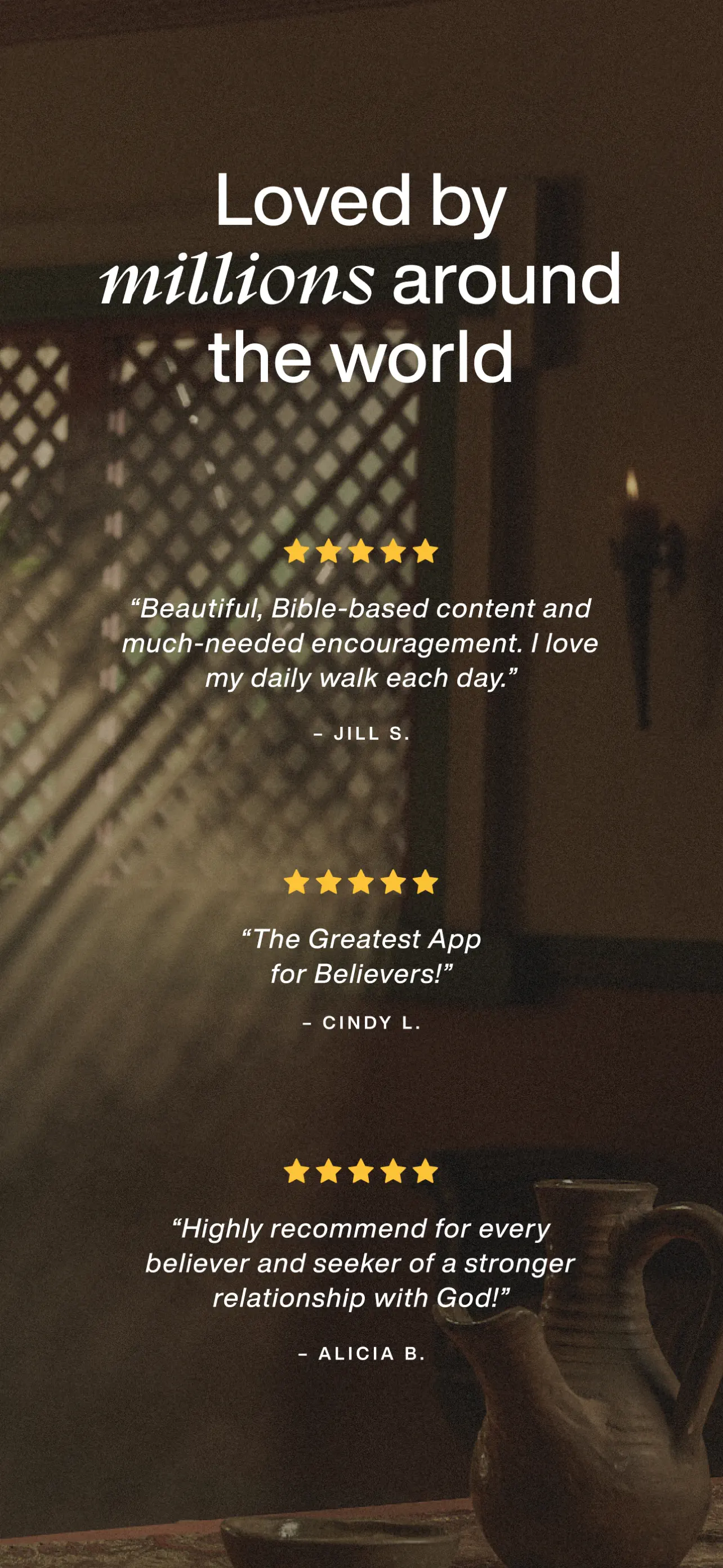 Glorify: Devotional & Prayer App Store screenshot 3