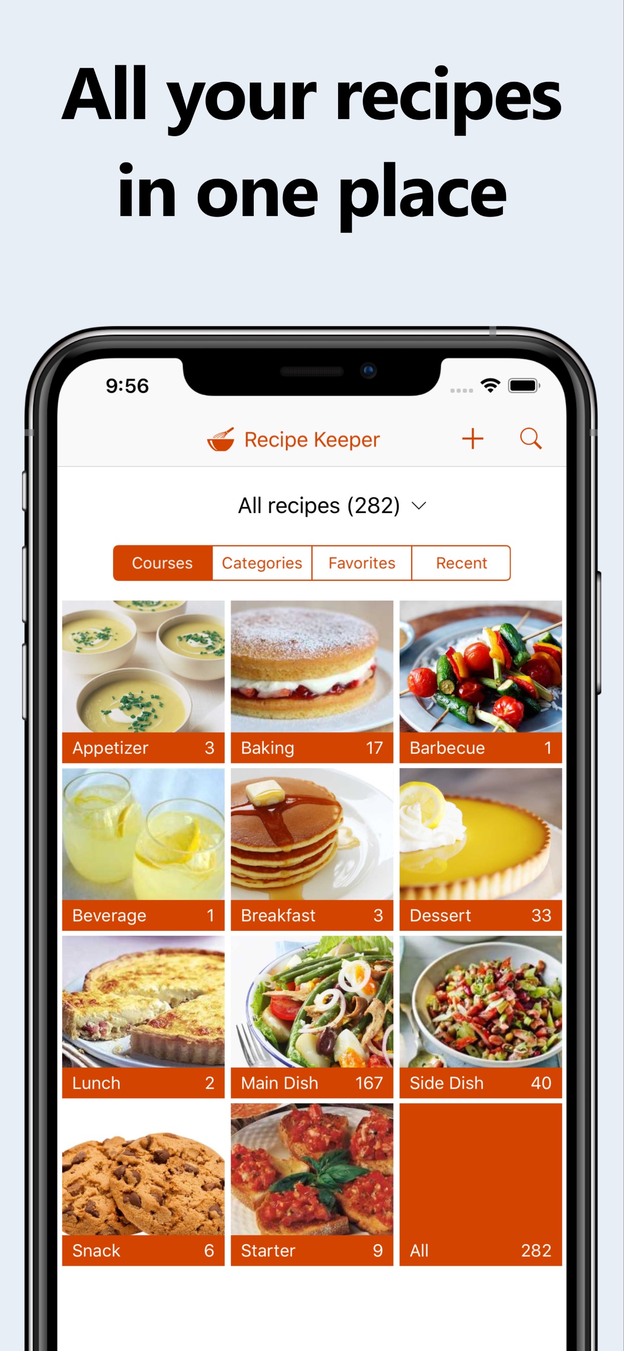 Recipe Keeper App Store screenshot 1
