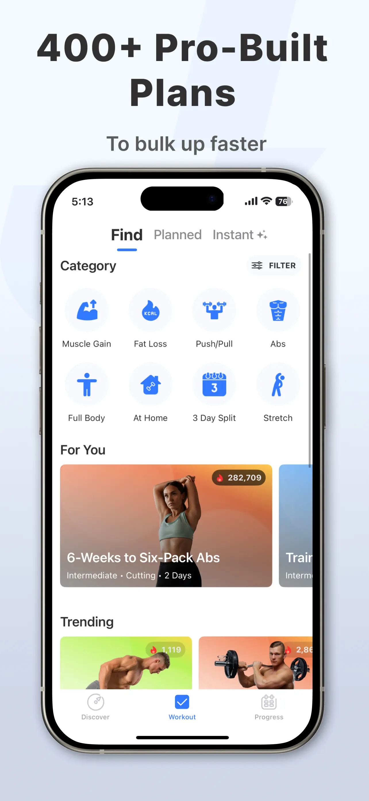 JEFIT Workout Plan Gym Tracker App Store screenshot 3