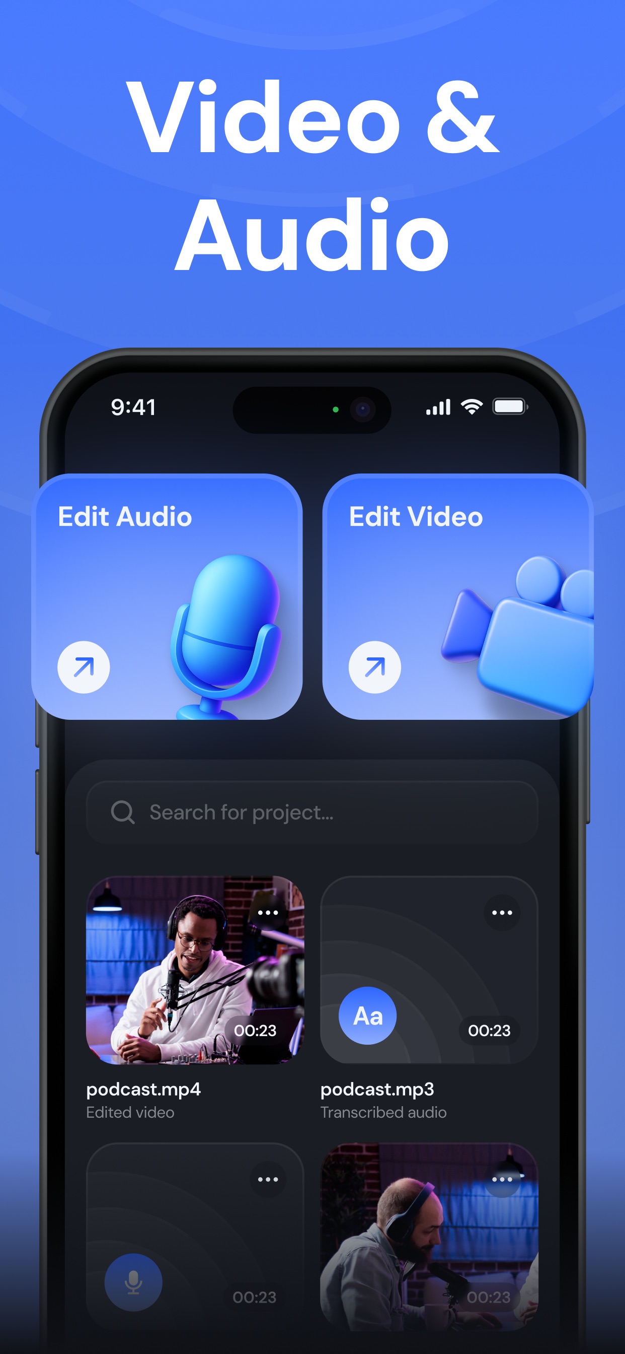 Scenara: AI Editing Tools App Store screenshot 1
