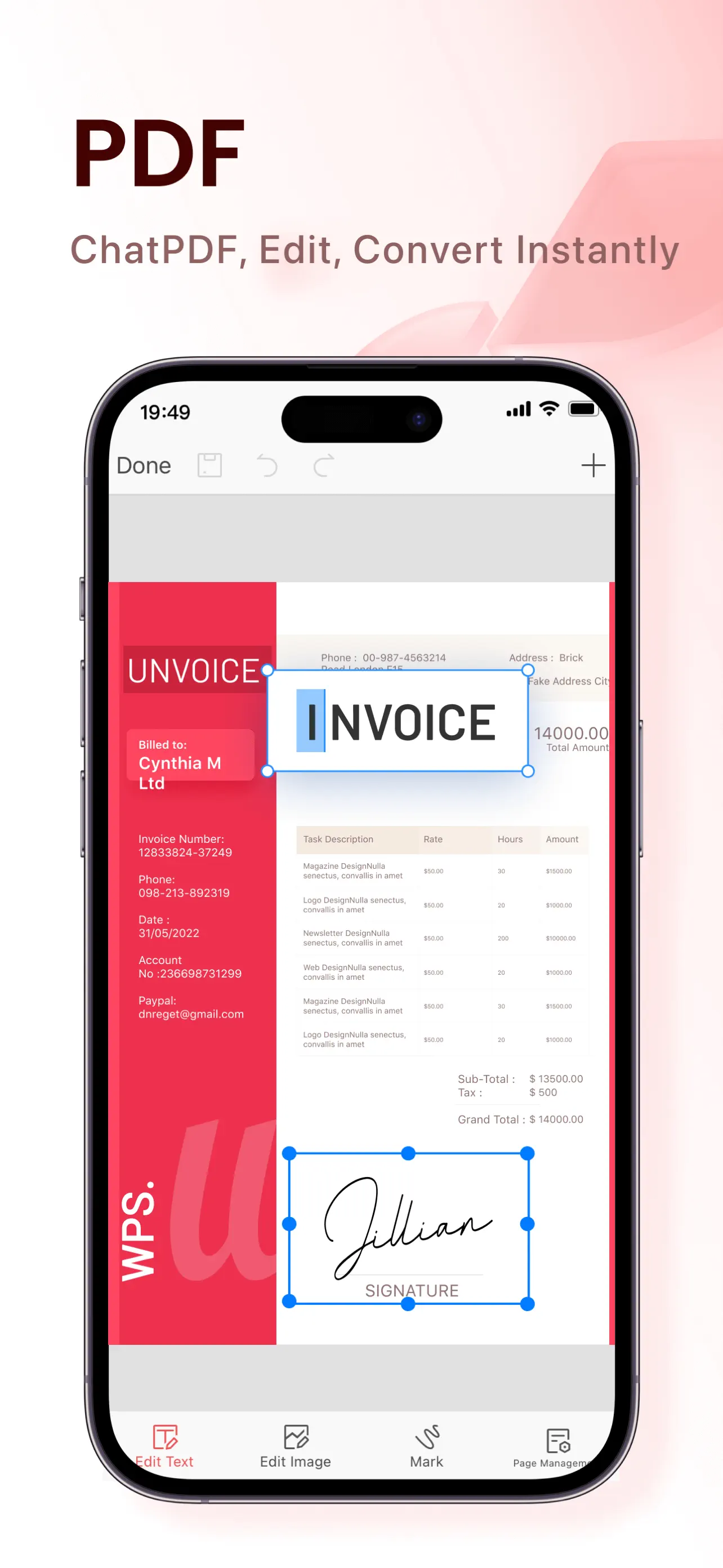 WPS Office-AI Doc, PDF, Sheet App Store screenshot 1